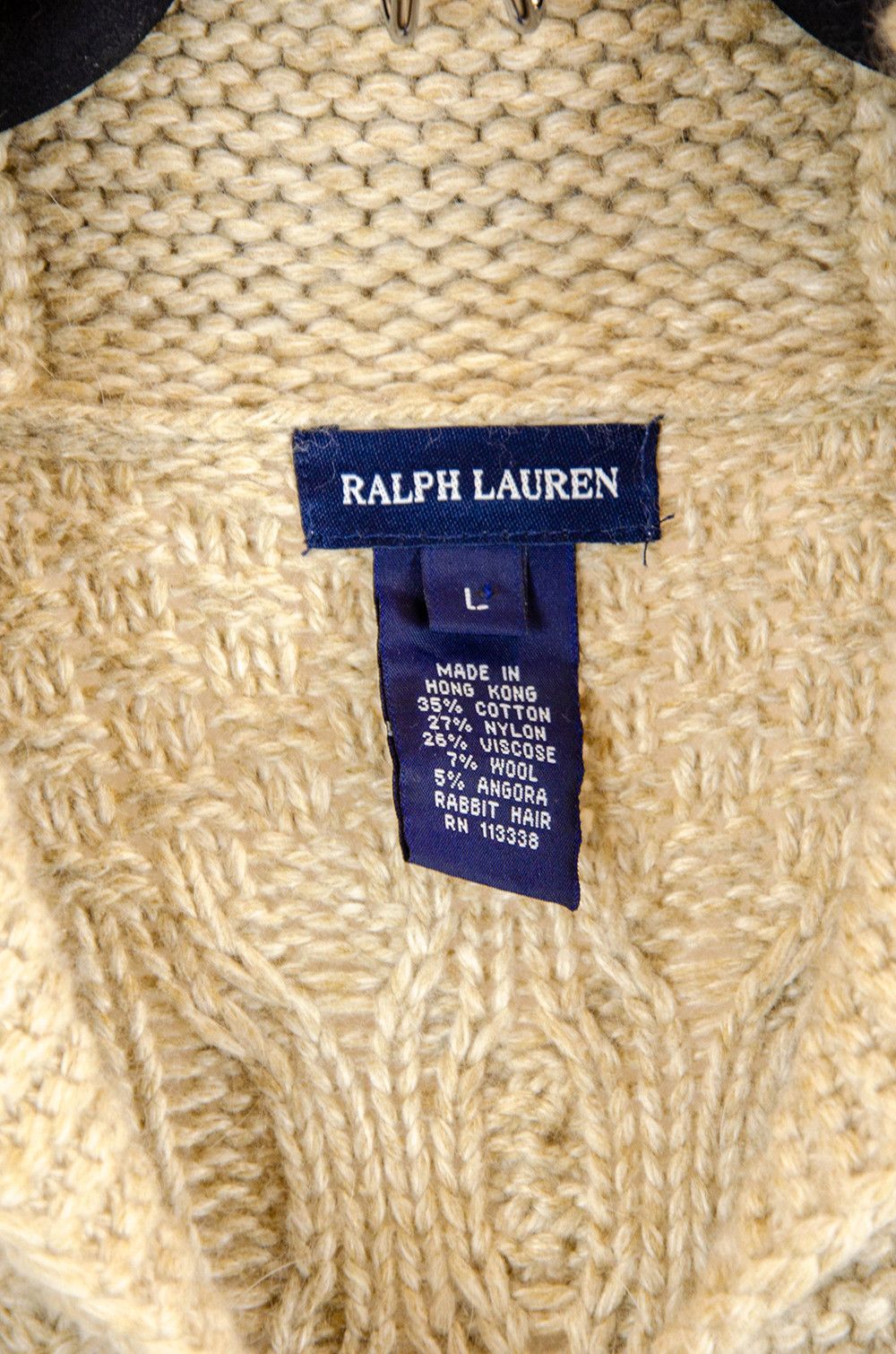 Ralph Lauren Ralph Lauren Cable Knit Cardigan Coat – L Size L / US 10 / IT 46 - 4 Thumbnail