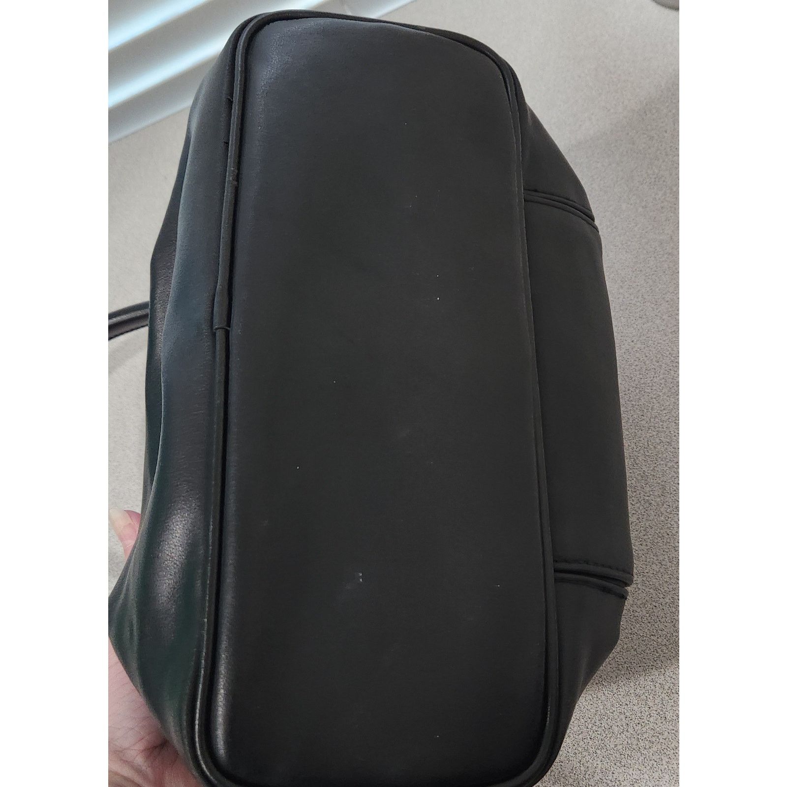 Other VTG The Villager Black Leather Handbag Medium Size Size ONE SIZE - 5 Thumbnail