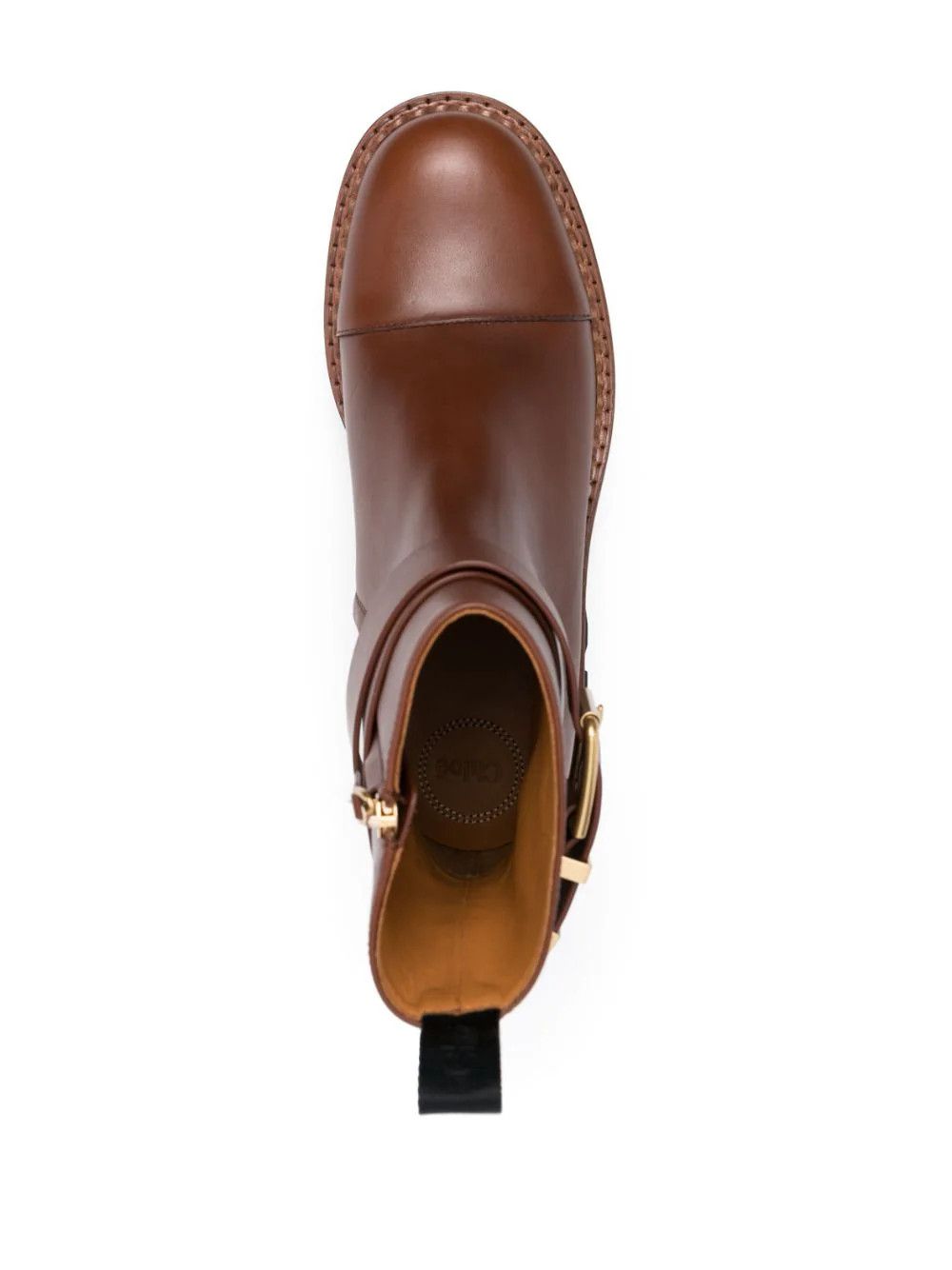 Chloe o1loc1c1024 Ankle Boots in Brunet Brown Size US 6 / IT 36 - 4 Thumbnail