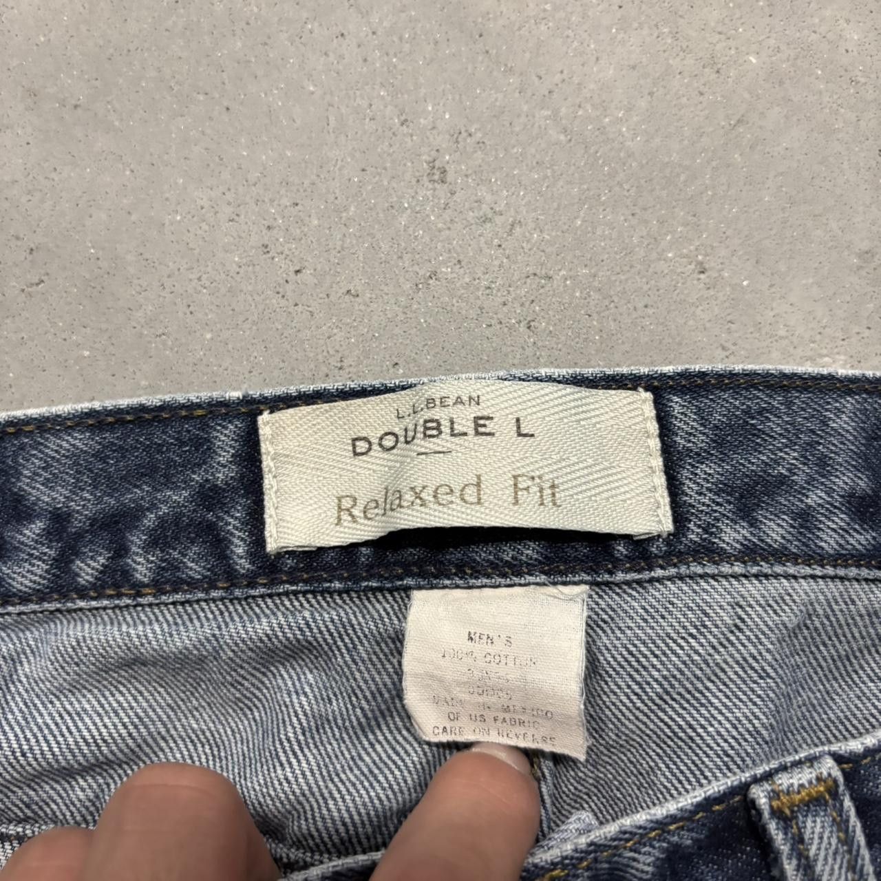 Japanese Brand × Vintage Crazy Vintage Y2K/2000s Grunge Faded Wash Distressed Denim Jeans! Size US 32 / EU 48 - 8 Thumbnail