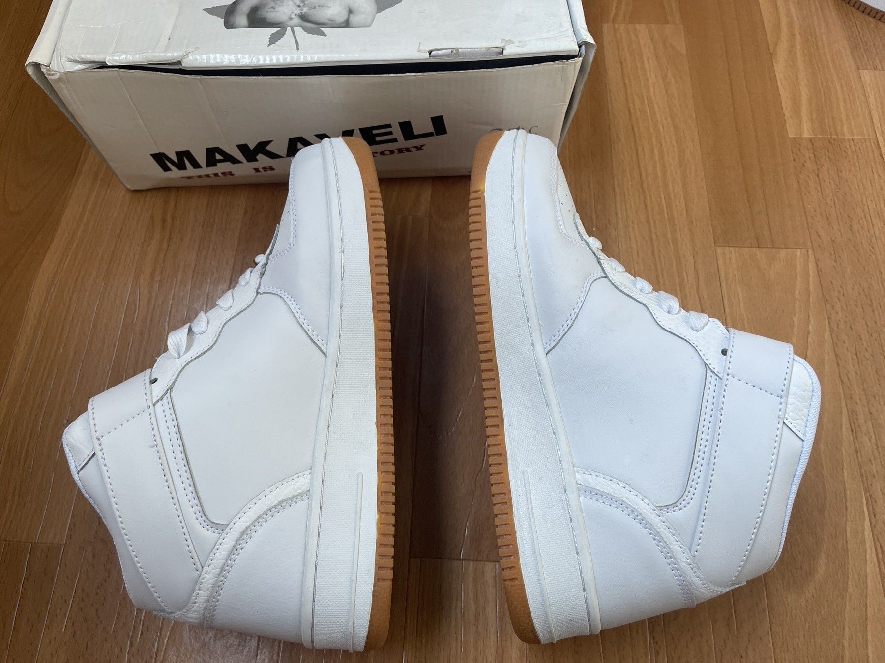 Makaveli MAKAVELI Branded sneakers, 2Pac shoes, Hi Top vintage US 9 Size US 9 / EU 42 - 10 Thumbnail