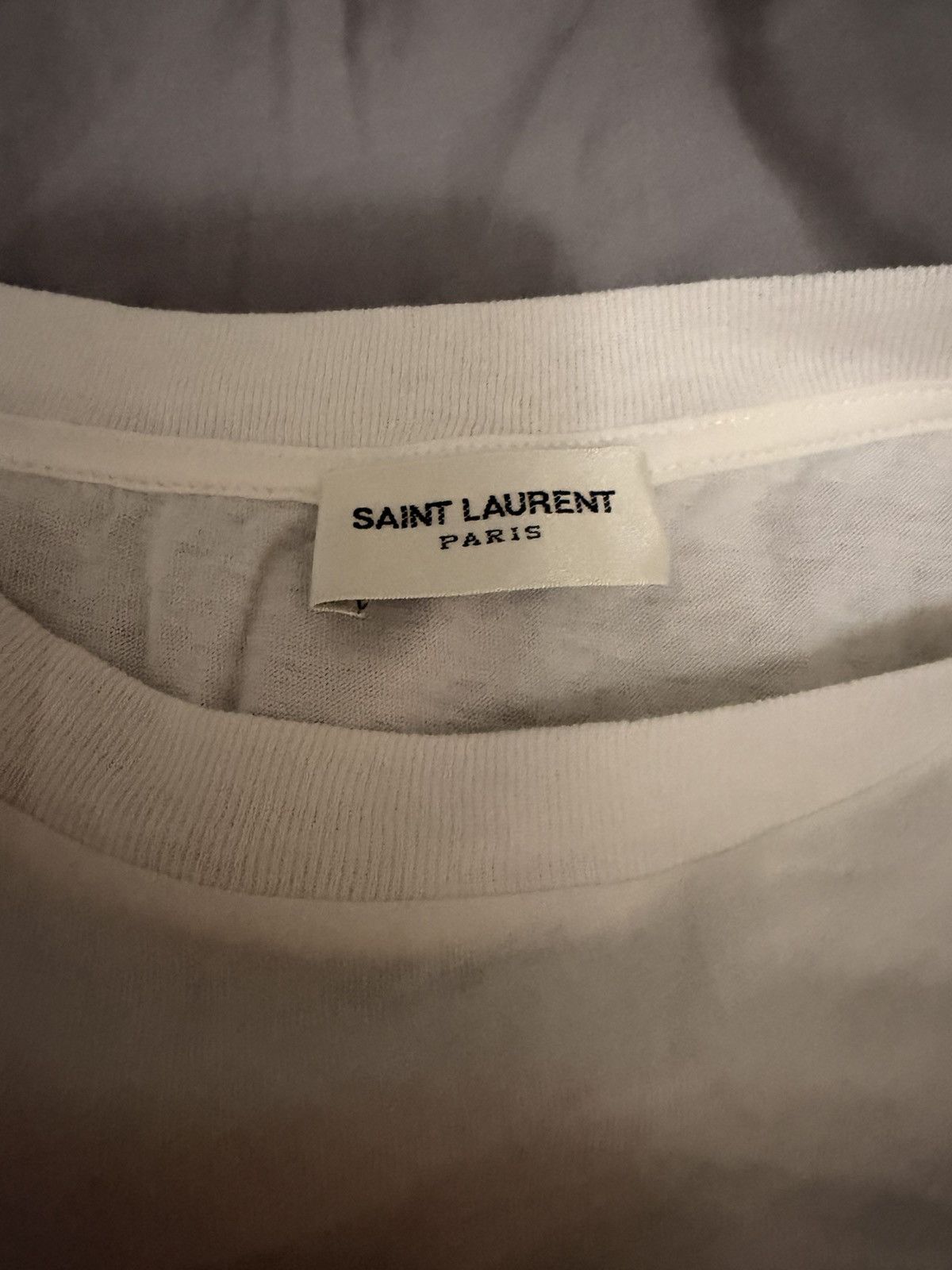 Saint Laurent Paris Saint laurent tshirt Size US L / EU 52-54 / 3 - 2 Thumbnail