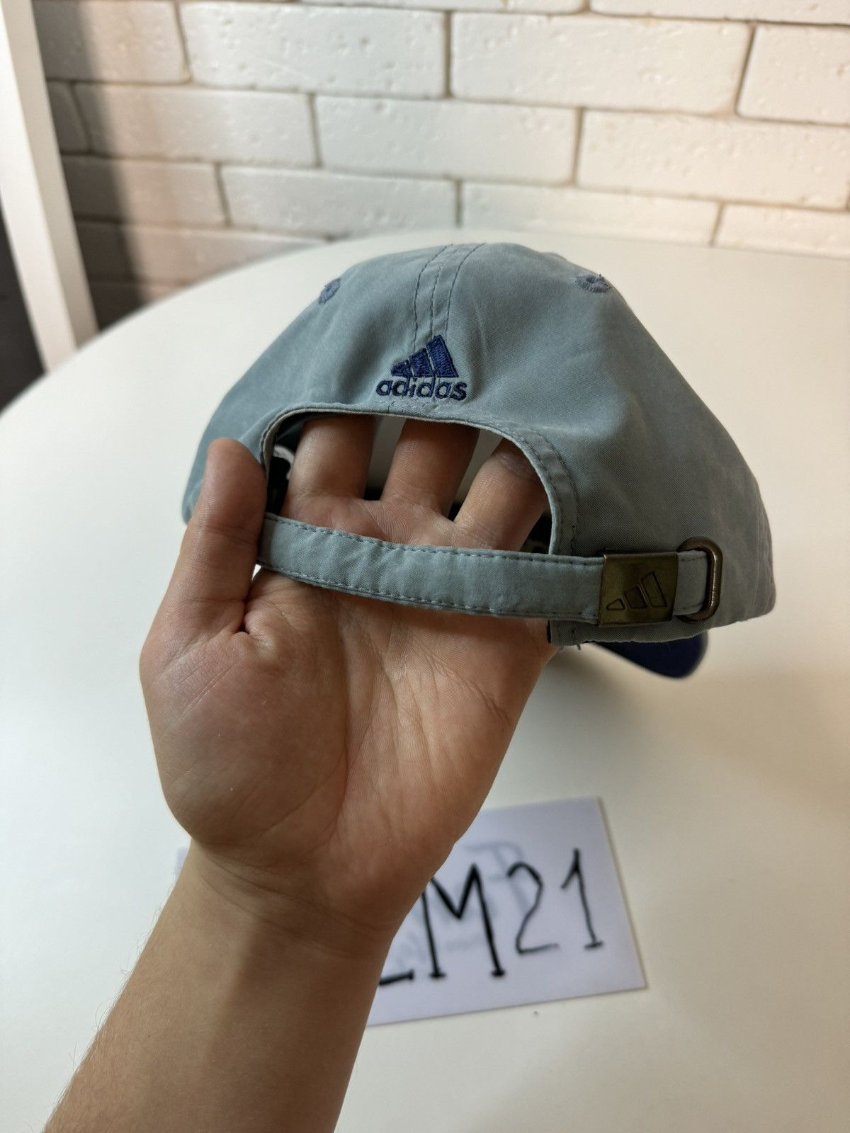 Vintage Adidas vintage cap hat Size ONE SIZE - 3 Thumbnail