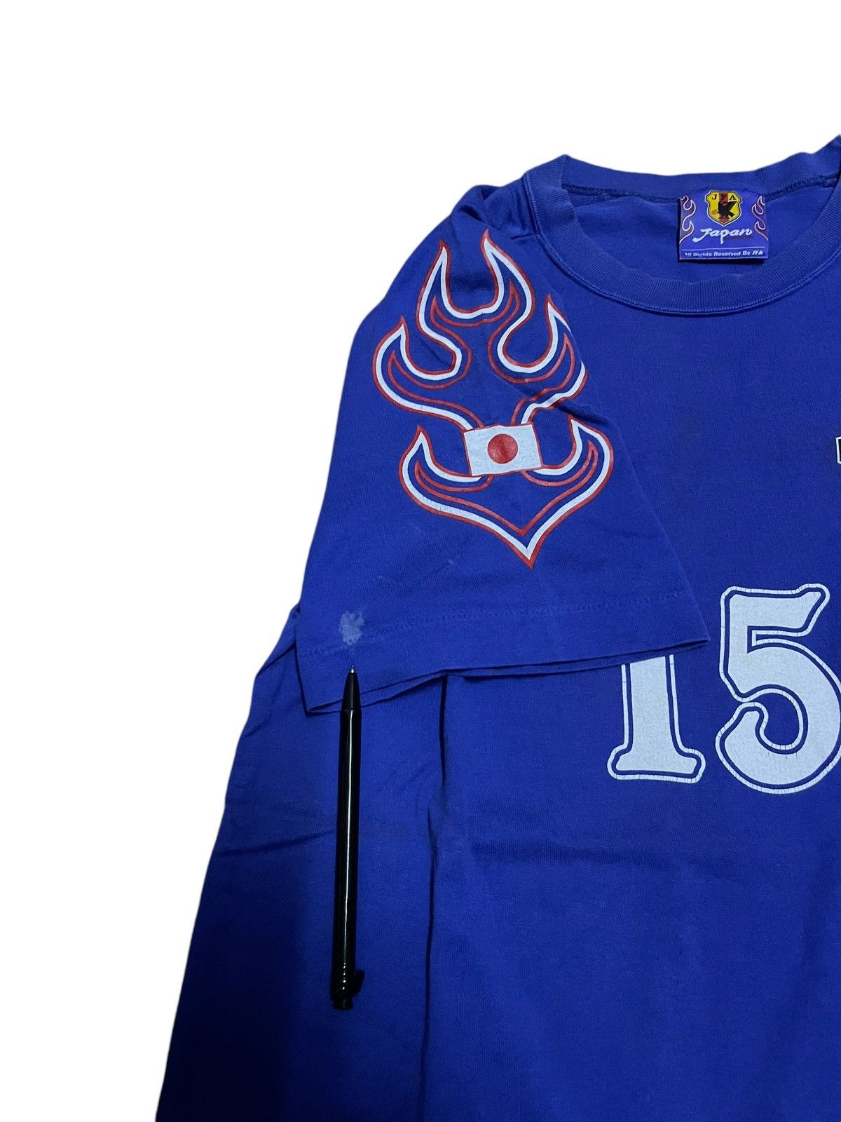 Japanese Brand × Sony VINTAGE 90s JFA MORISHIMA JAPAN FOOTBALL ASSOCIATION Size US S / EU 44-46 / 1 - 3 Thumbnail