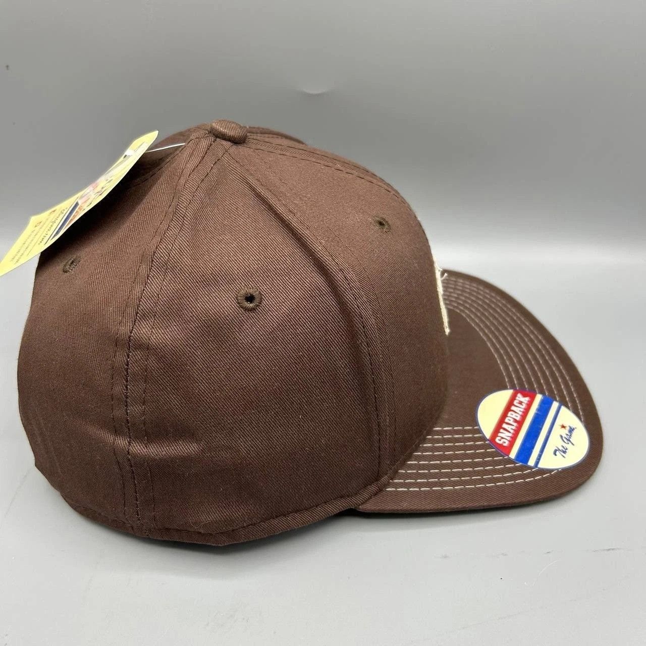 The Game Jackson Hole Hat Men Brown The Game Snap Back Cap Cotton New Size ONE SIZE - 4 Thumbnail