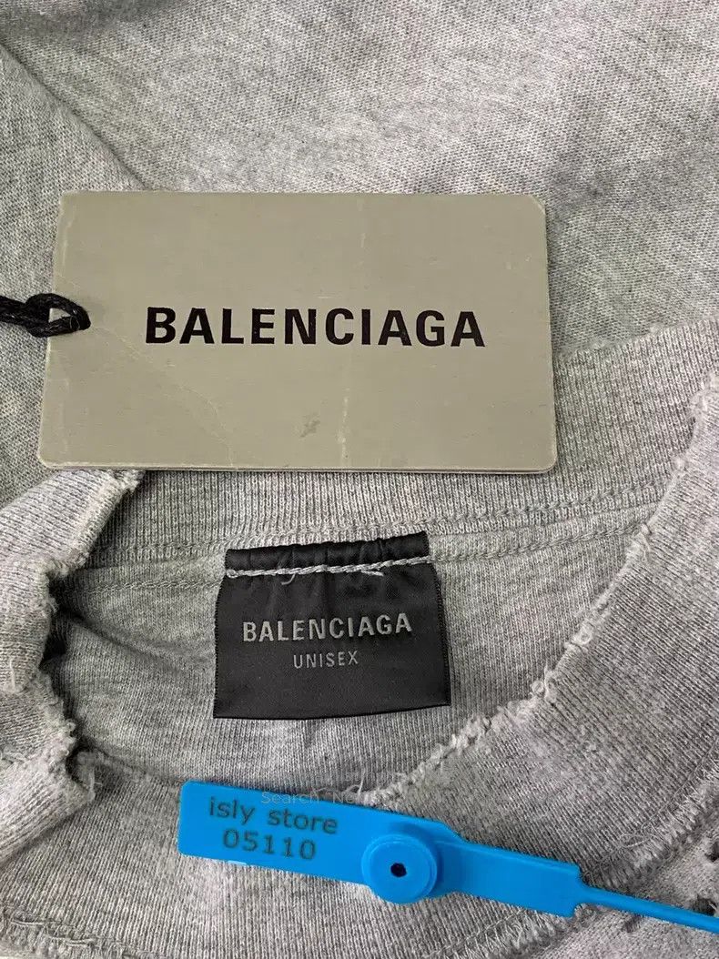 Balenciaga Balenciaga Letter Printed Round Neck Short Sleeve Size US M / EU 48-50 / 2 - 4 Thumbnail