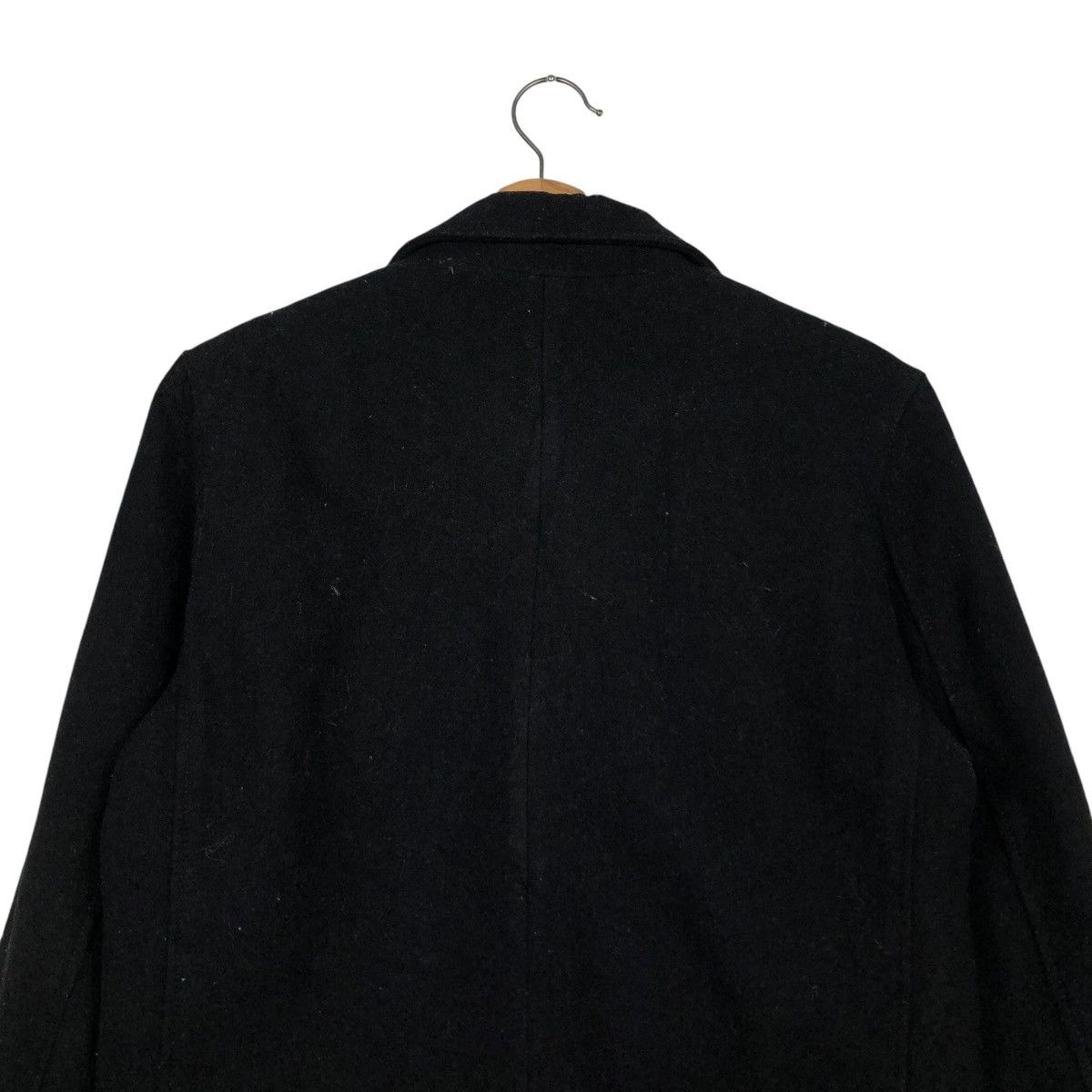 Hysteric Glamour 🔥VINTAGE WOOL CROPPED BIKER JACKET RAGEBLUE DOUBLE COLLAR Size US M / EU 48-50 / 2 - 11 Thumbnail
