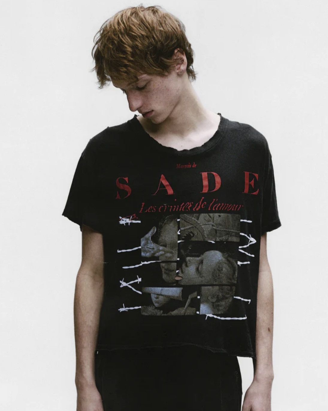 Enfants Riches Deprimes LES CRIMES DE L’AMOUR SADE ERD T-SHIRT Size US M / EU 48-50 / 2 - 4 Thumbnail