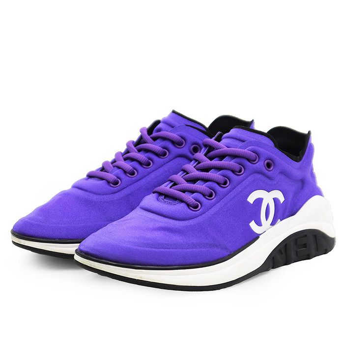 Chanel Chanel Chanel Technical Fabric Sneakers Textile Shoes G34763 DUTY FREE for USA Size ONE SIZE - 1 Thumbnail