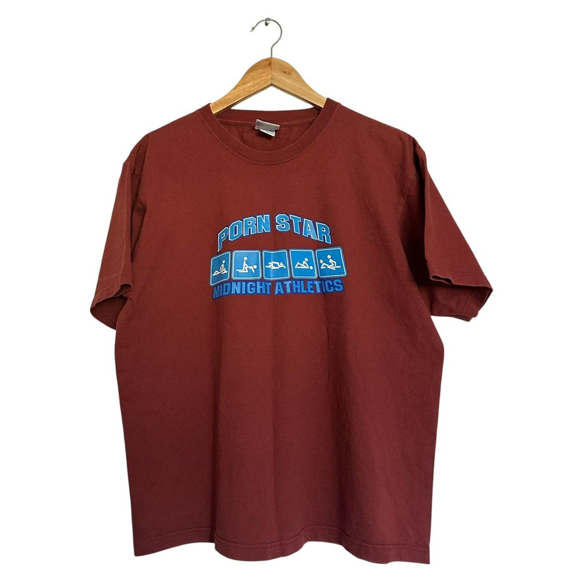 Vintage Vintage Porn Star Midninght Athletics Tee Size US L / EU 52-54 / 3 - 1 Thumbnail