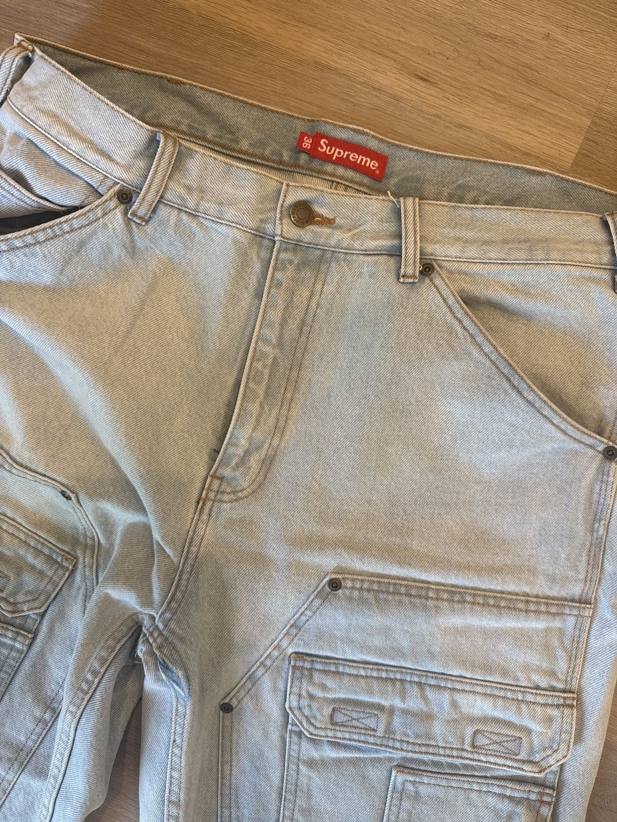 Supreme Supreme Double Knee Denim Utility Pant Size US 36 / EU 52 - 5 Thumbnail