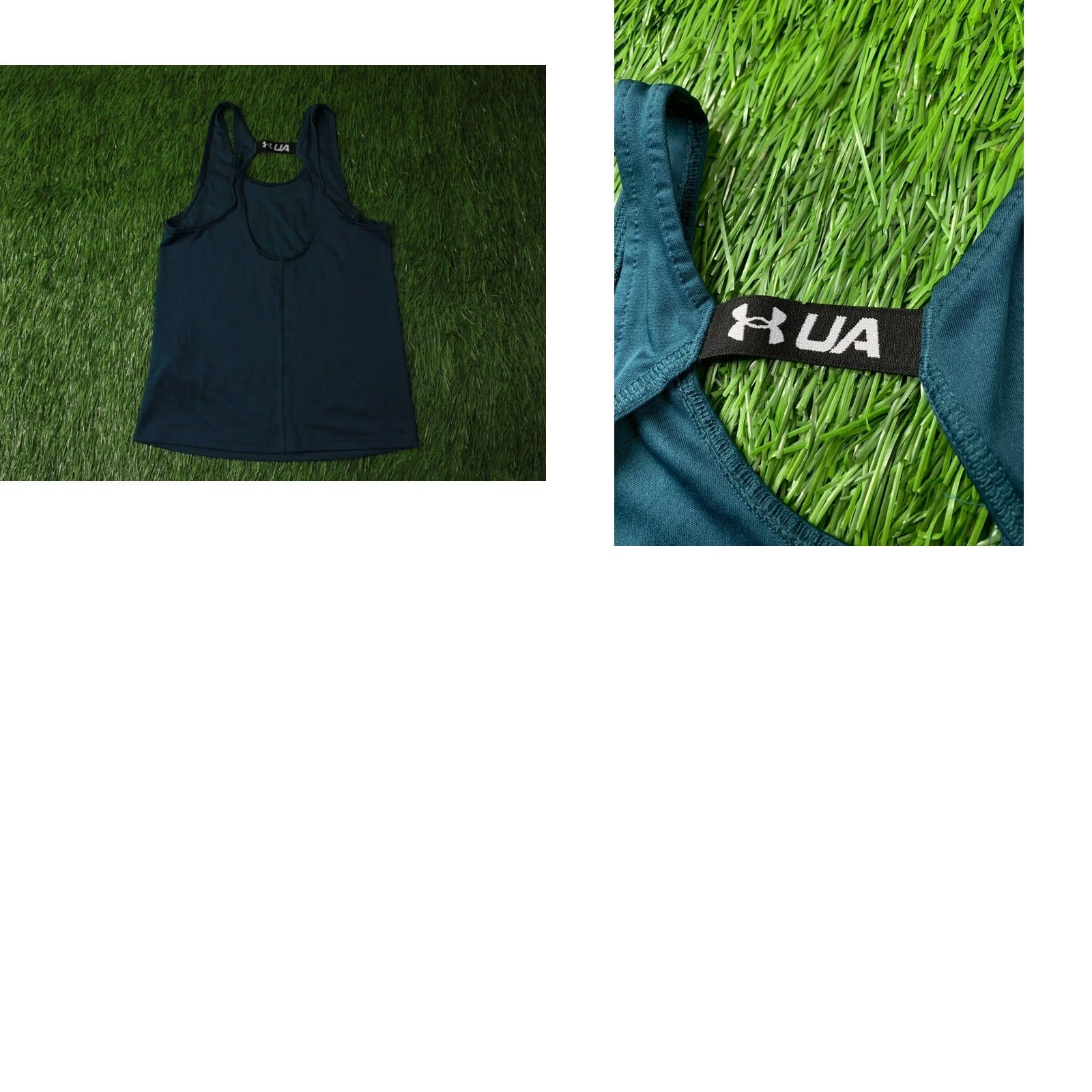 Under Armour UNDER ARMOUR HEATGEAR Vest SHIRT Training XS Women Green 2021 Jersey Size XS / US 0-2 / IT 36-38 - 8 Thumbnail