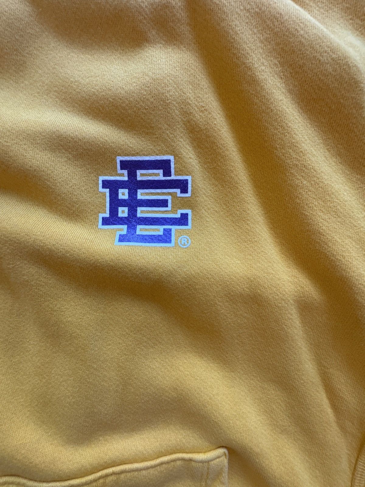 Eric Emanuel Yellow Eric Emanuel Hoodie Size US L / EU 52-54 / 3 - 3 Thumbnail