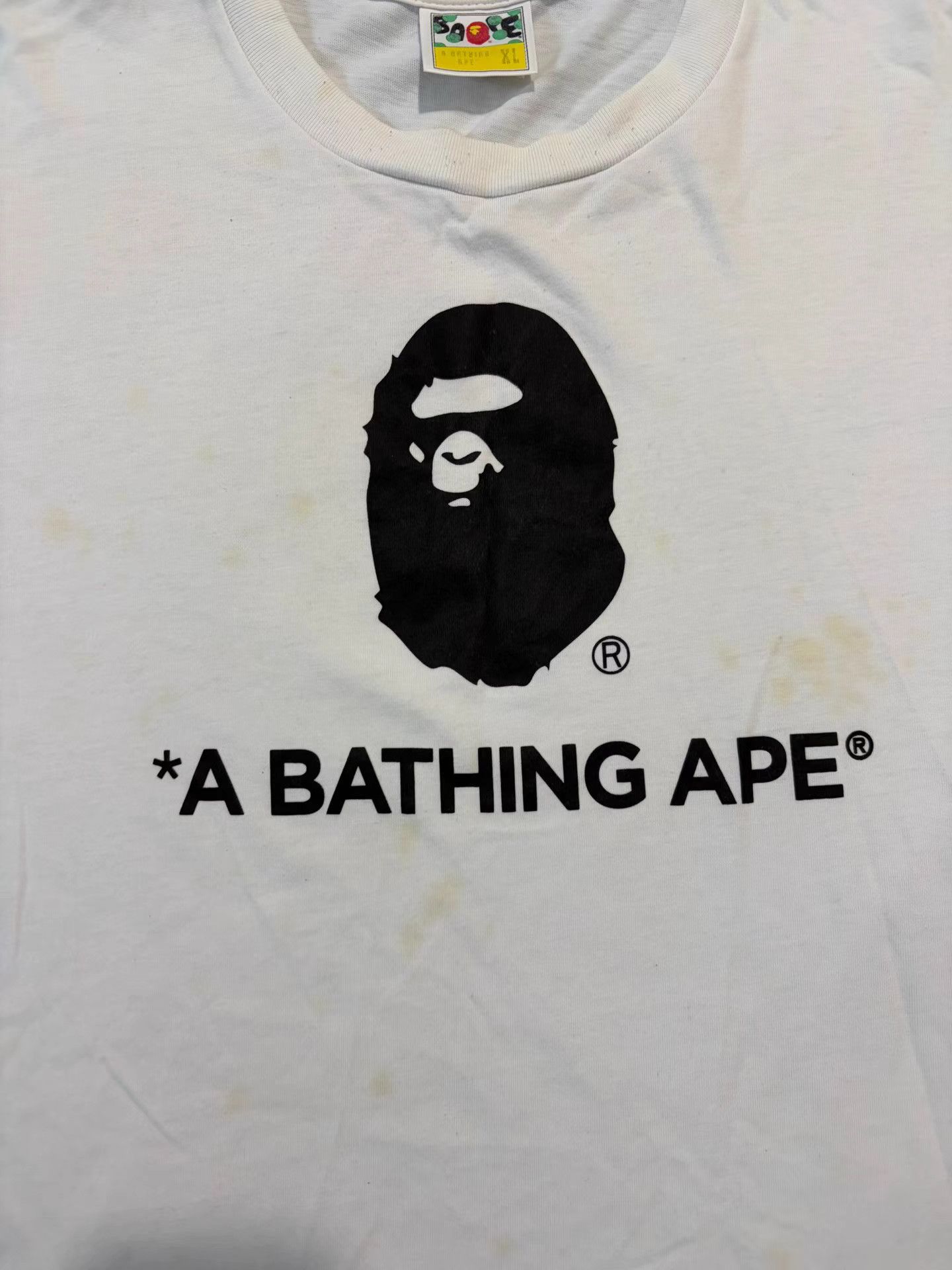 Bape Bape Ape Head Short Sleeve Tee Size US XL / EU 56 / 4 - 2 Thumbnail