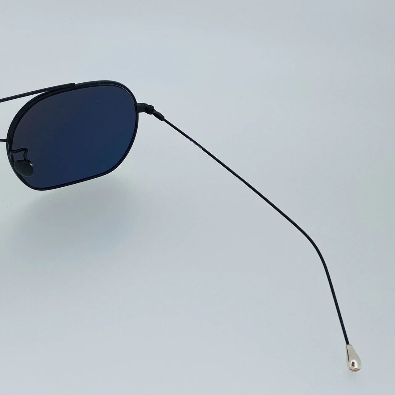 Ann Demeulemeester Ann Demeulemeester Sunglasses Matte Black and Silver Size ONE SIZE - 4 Thumbnail