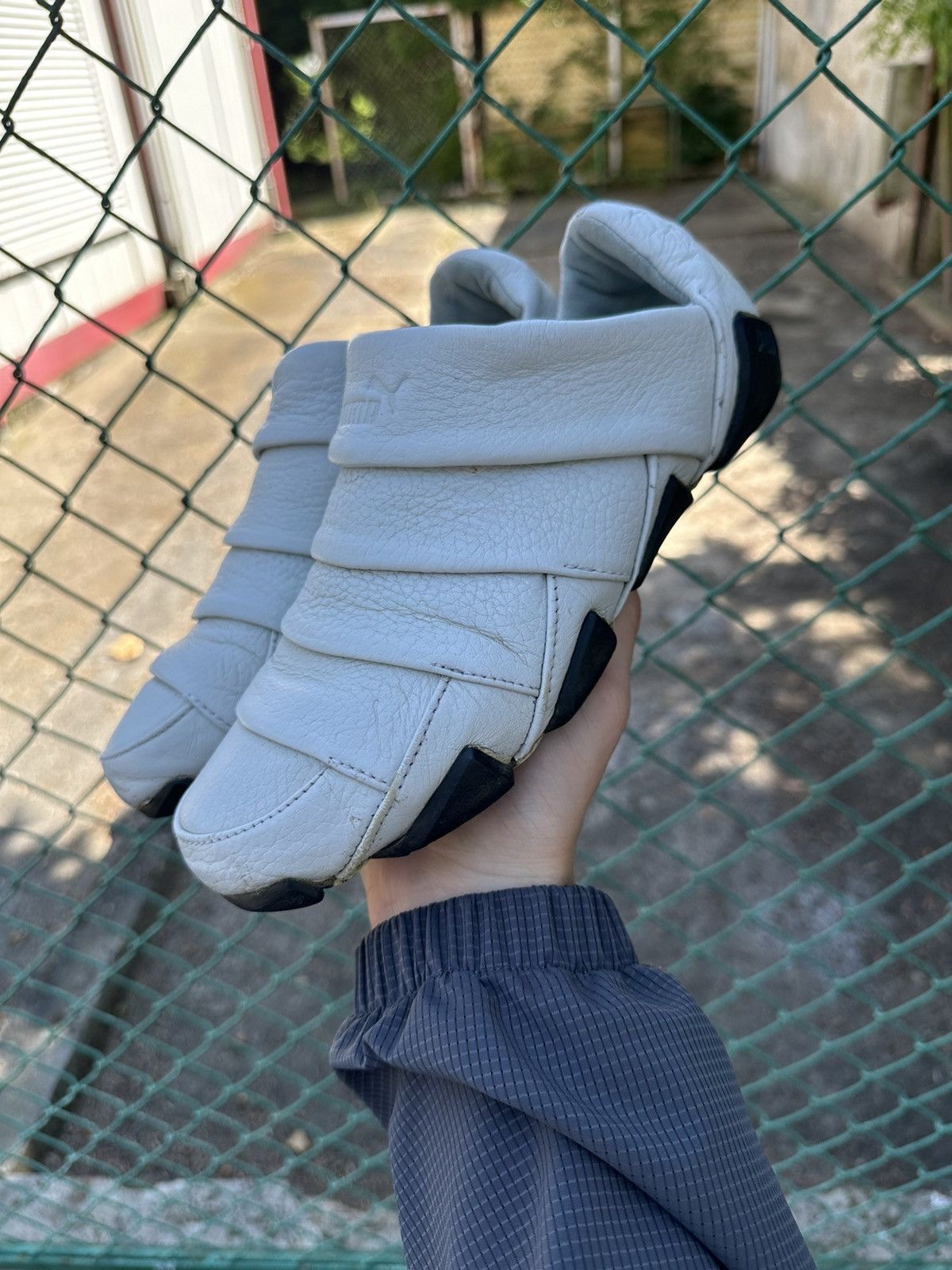 Puma Satori Low (2004) Leather White Mules Archive Shoes, Women's (Size 8)