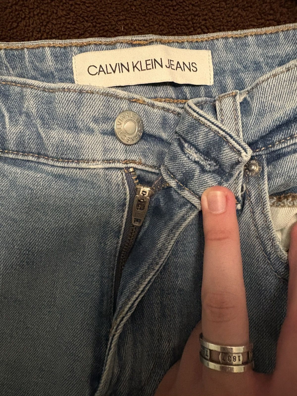 Calvin Klein Calvin Klein jeans light wash denim Size US 32 / EU 48 - 3 Thumbnail