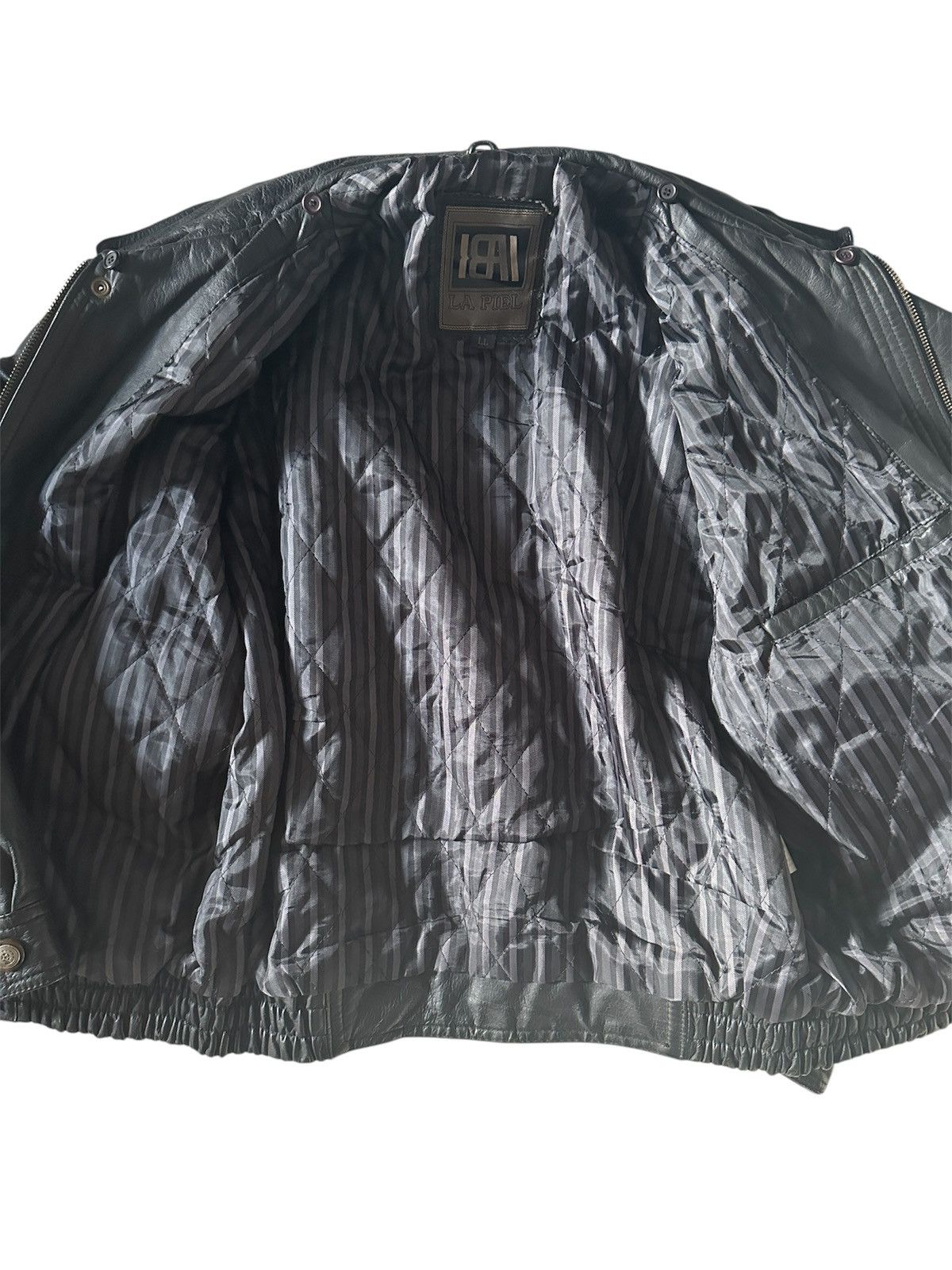 Vintage La Piel leather jacket Size US XL / EU 56 / 4 - 3 Thumbnail