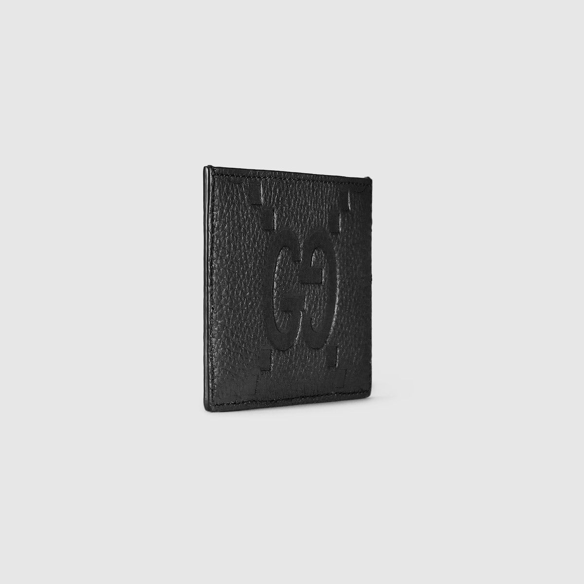 Gucci oc11z1225 Size: OS / GG Jumbo Card Case in Black Size ONE SIZE - 4 Thumbnail