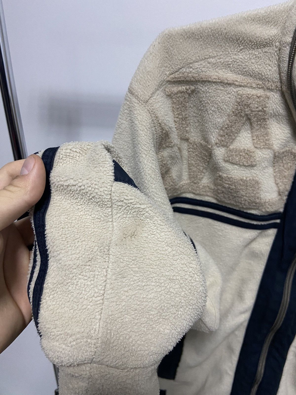 Napapijri × Vintage Napapijri vintage zip Big Logo jacket casuals fleece Size US XL / EU 56 / 4 - 11 Thumbnail