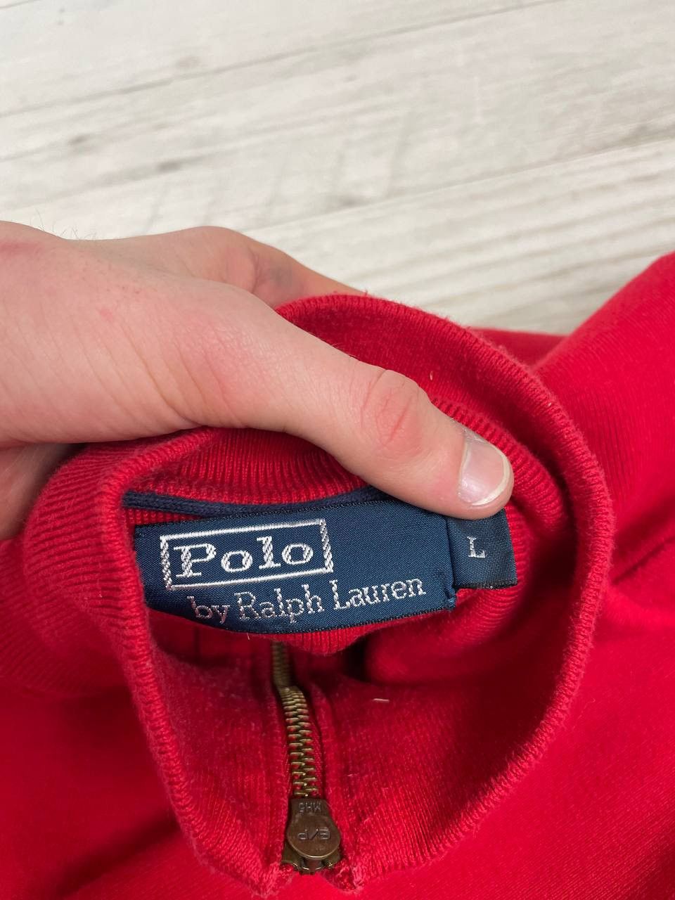 Polo Ralph Lauren Vintage Polo Ralph Lauren 1/4 Zip Pullover Sweater Size US L / EU 52-54 / 3 - 10 Thumbnail