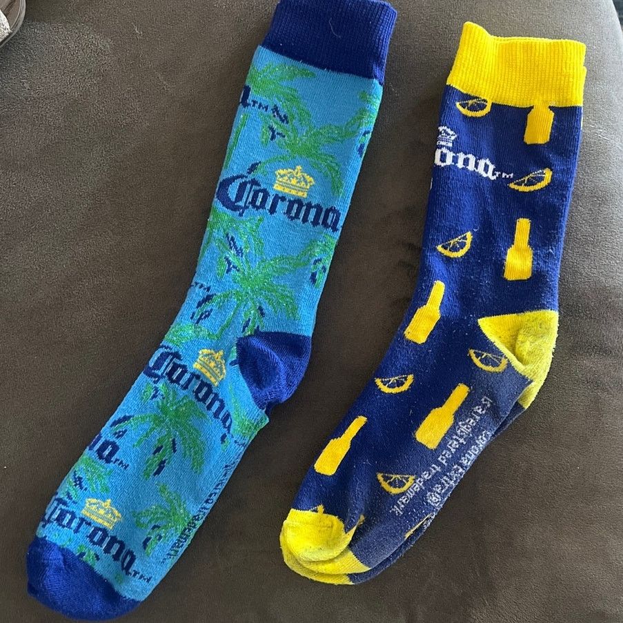 Other 2 pair of Corona Socks Size ONE SIZE - 1 Thumbnail