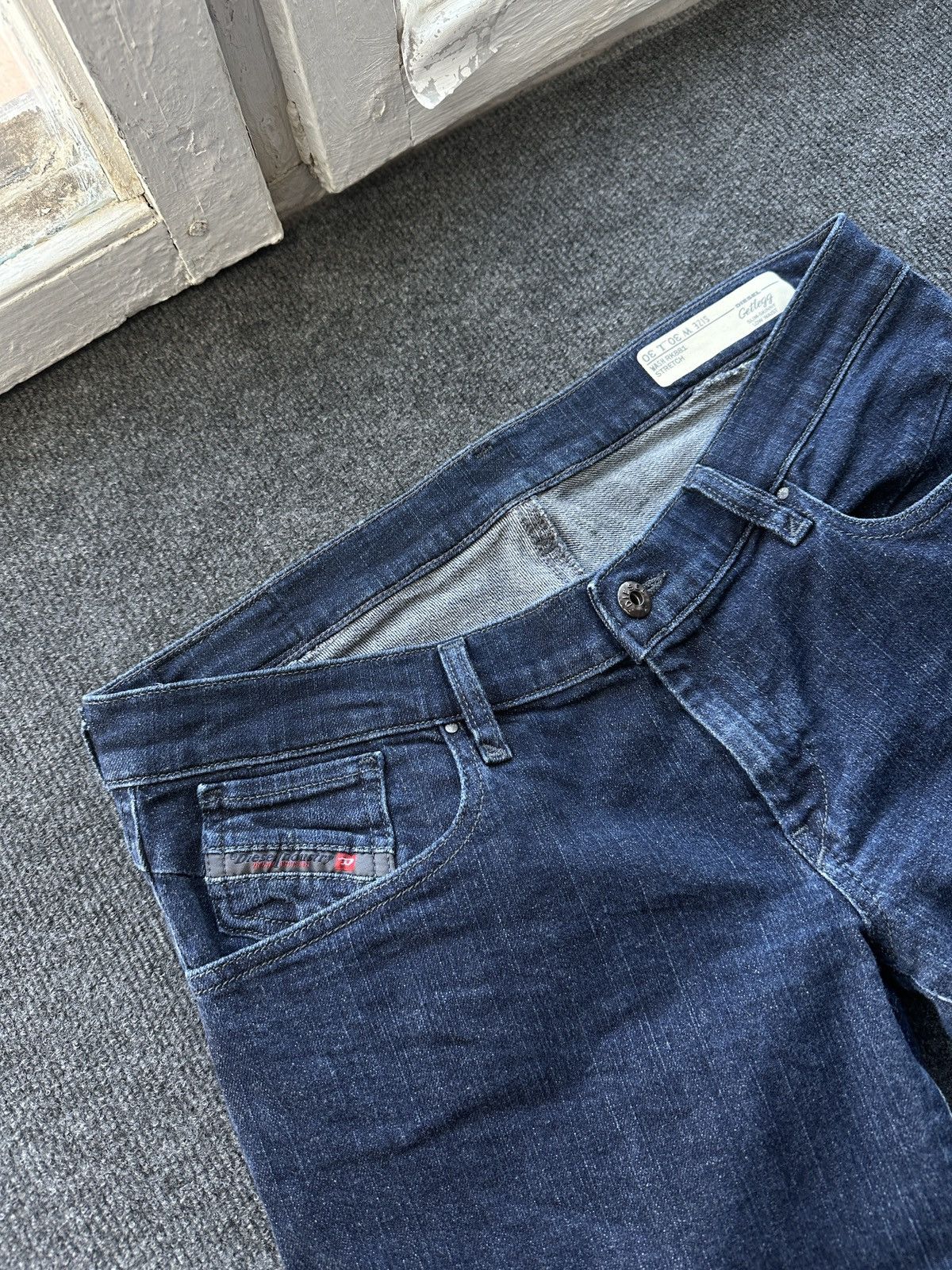Diesel 🚨Gothic Diesel Regular Slim relax Flared Jeans Womens Size 32" / US 10 / IT 46 - 2 Thumbnail