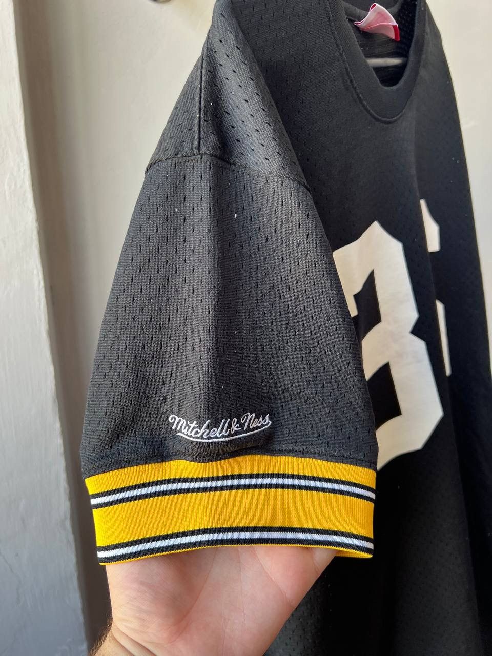 NFL 1996 RETRO PITTSBURG STEELERS #36 BETTIS MITCHELL&NESS SHIRT Size US L / EU 52-54 / 3 - 6 Thumbnail