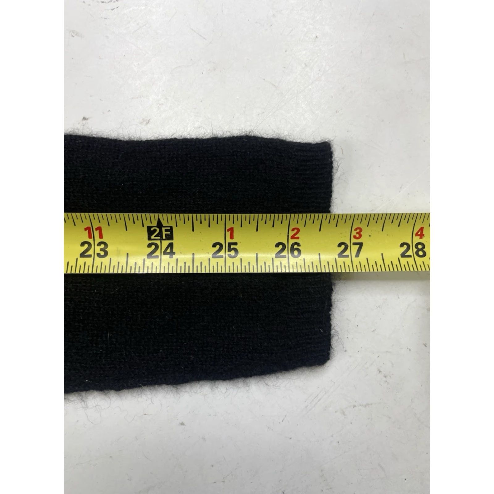Vintage Sea Bleu Sweater Womens Small Crew Neck 100% Cashmere Black Pullover Crewneck, Wool/Knits, S, Black, Pullover, Women, 100% Cashmere, Sea Bleu Size S / US 4 / IT 40 - 4 Thumbnail