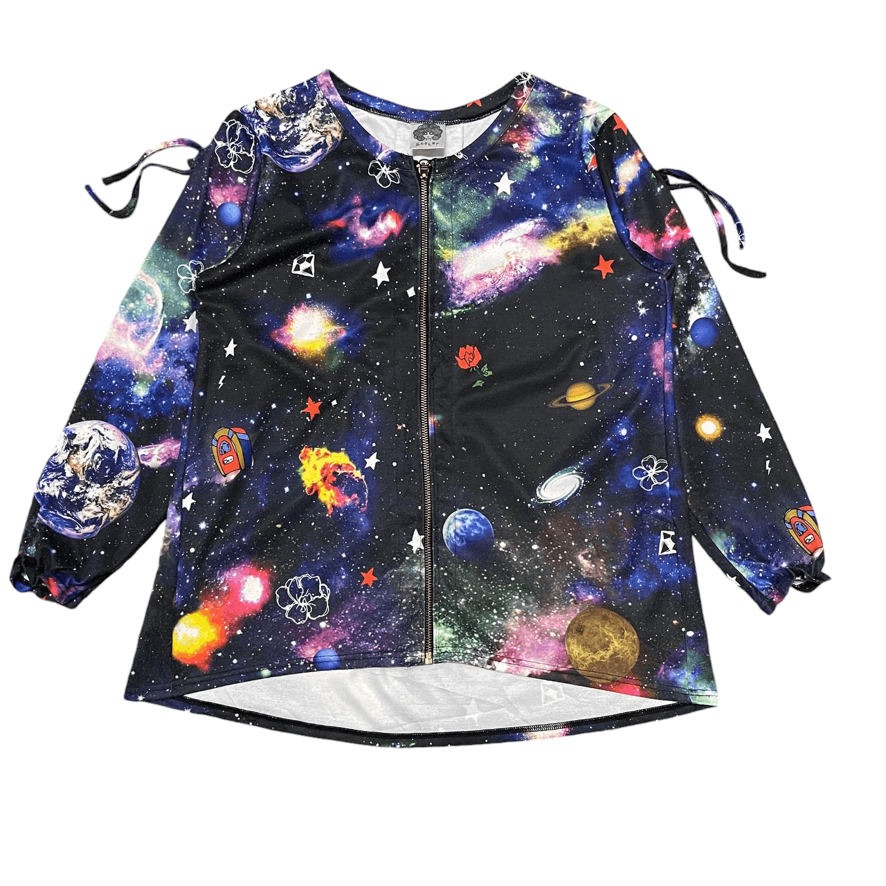 Japanese Brand Vintage Scolar All Over Print Zipper Jacket Size M / US 6-8 / IT 42-44 - 1 Thumbnail