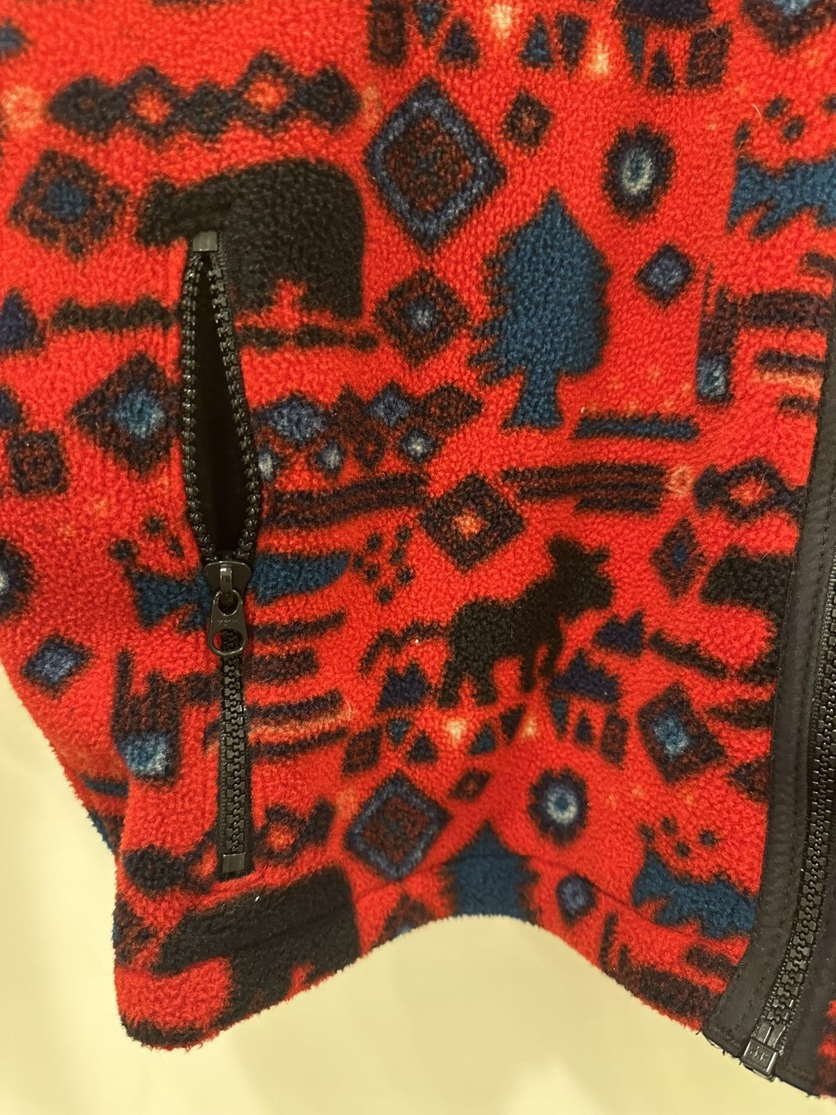 L.L. Bean Vintage LL Bean Zip Up Animal Southwestern Fleece Large Size US L / EU 52-54 / 3 - 3 Thumbnail
