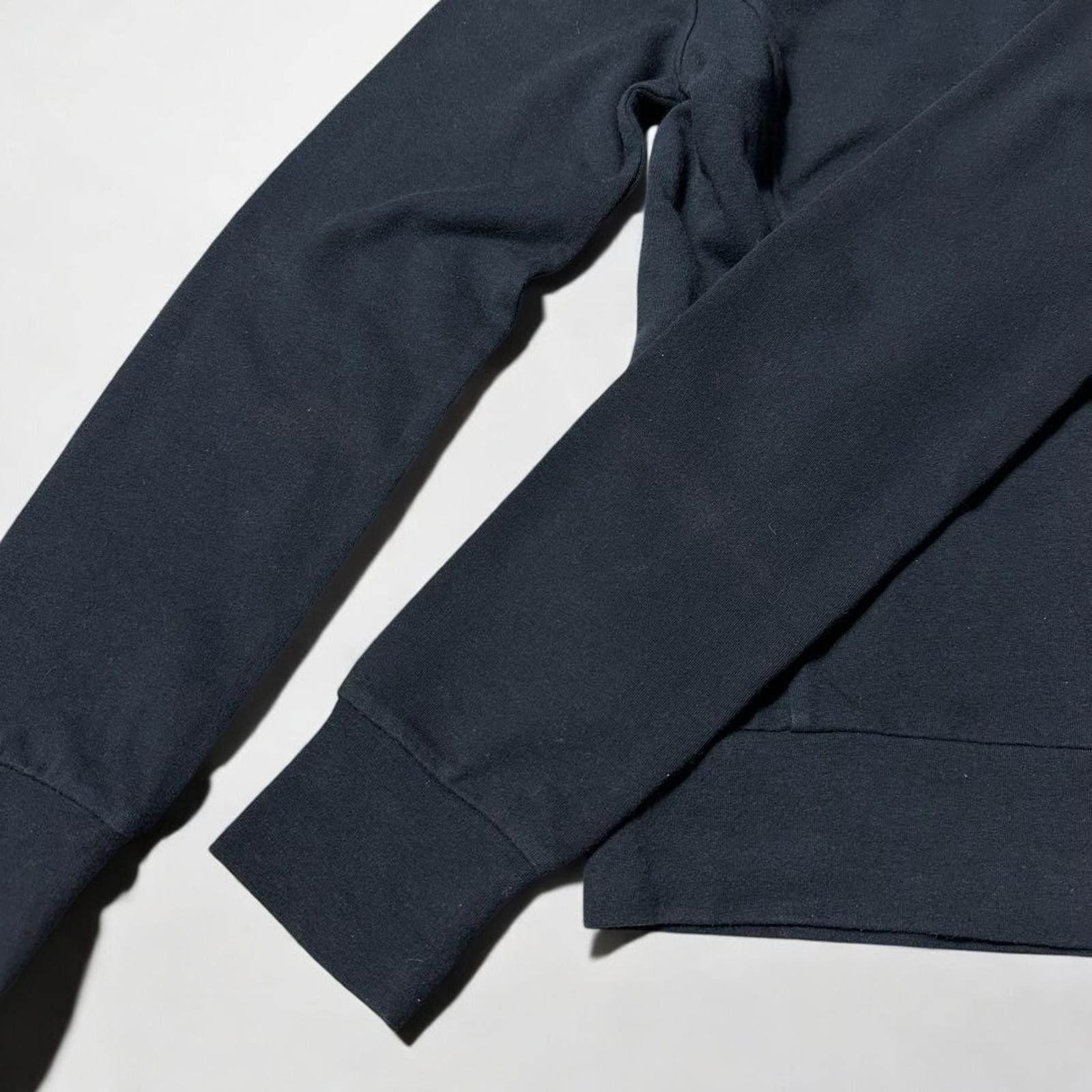 Prada Prada - Black Hooded Zip-Up Sweatshirt Size M / US 6-8 / IT 42-44 - 6 Thumbnail
