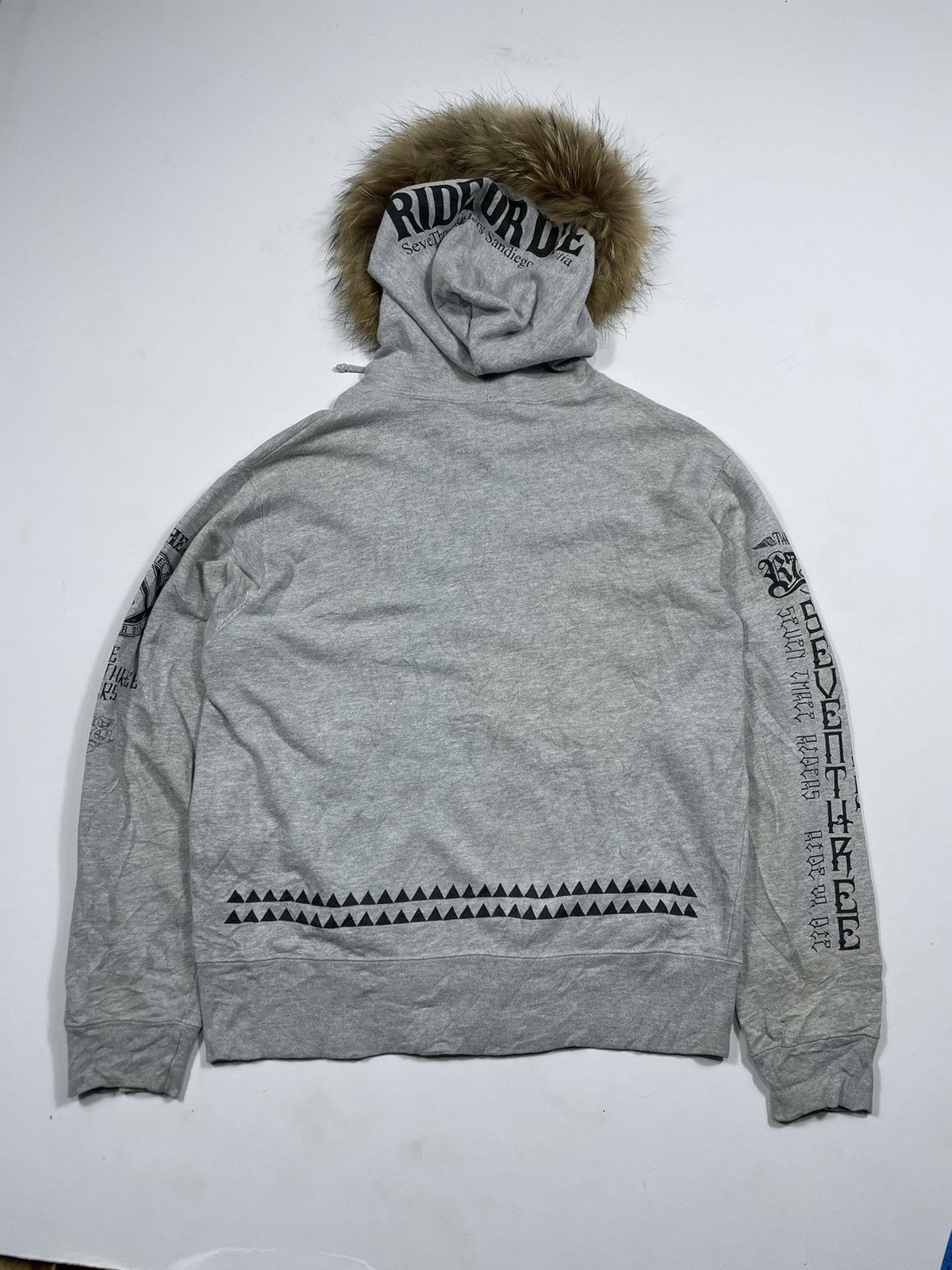 If Six Was Nine Seven Threer riders ride or die Fur Ziphoodie ifsix style Size US M / EU 48-50 / 2 - 7 Thumbnail