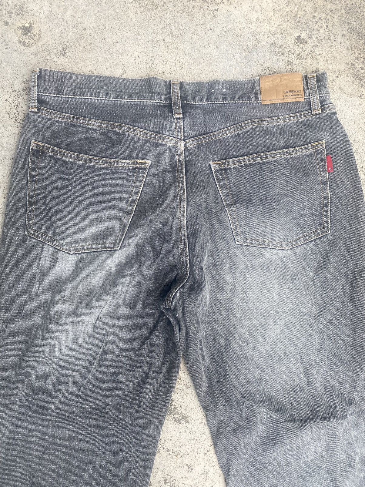 Kansai Yamamoto Loose Baggy Jeans