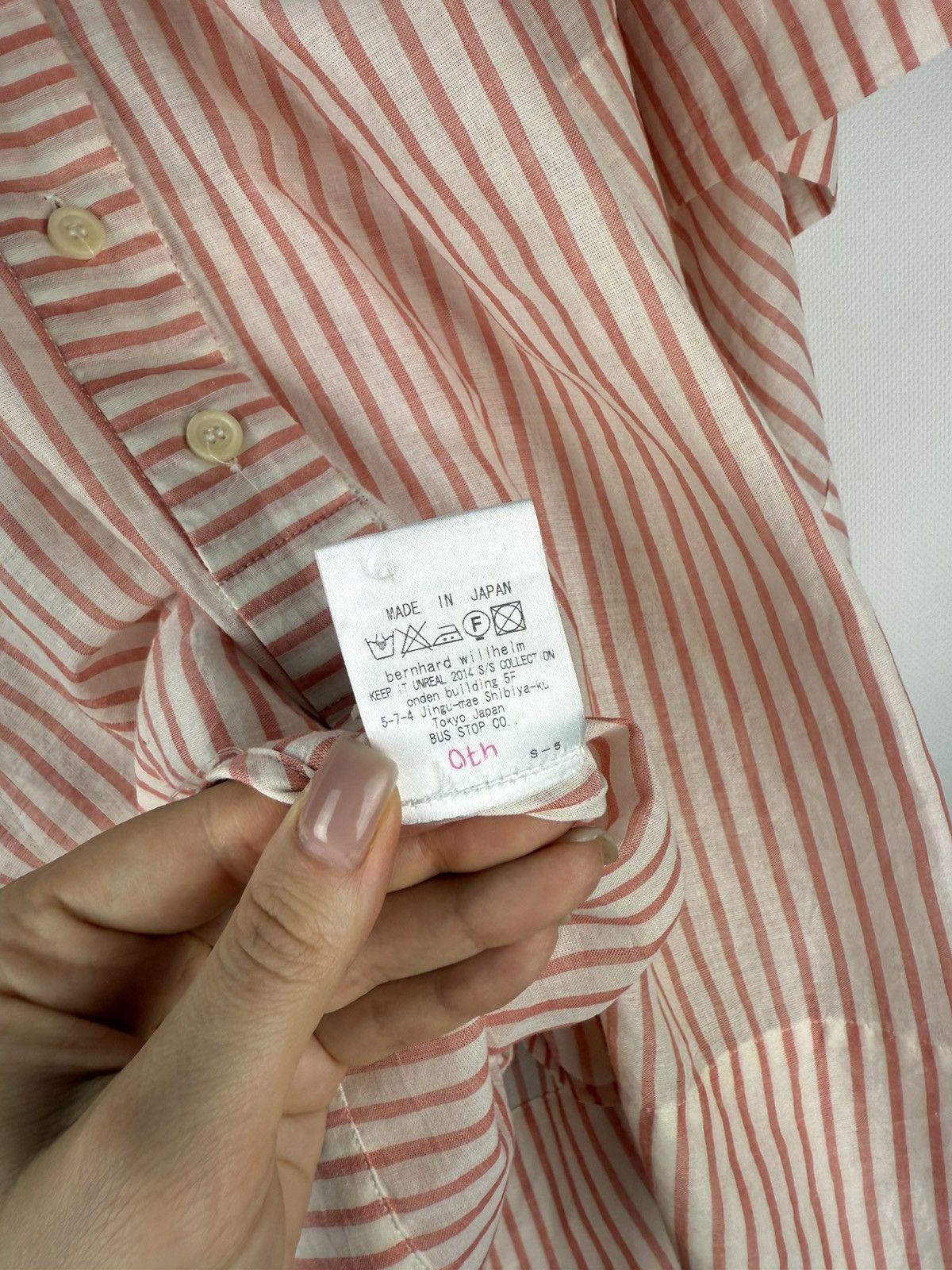 Bernhard Willhelm Bernhard Willhelm Striped Avant-Garde Button Up Shirt Tunic Size ONE SIZE - 13 Thumbnail