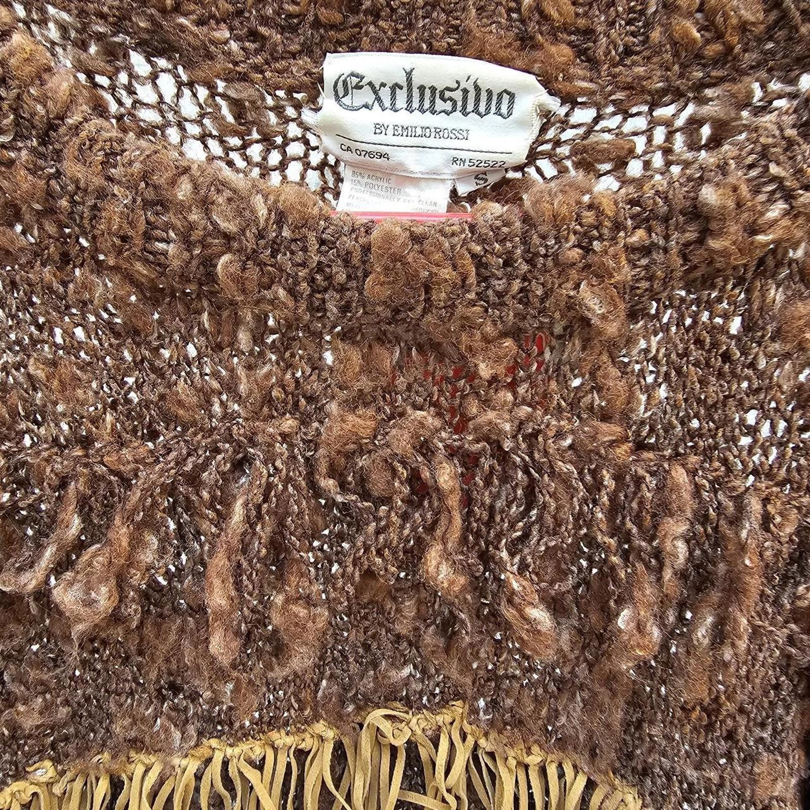 Other Women's Brown Vintage Sweater Size S / US 4 / IT 40 - 2 Thumbnail