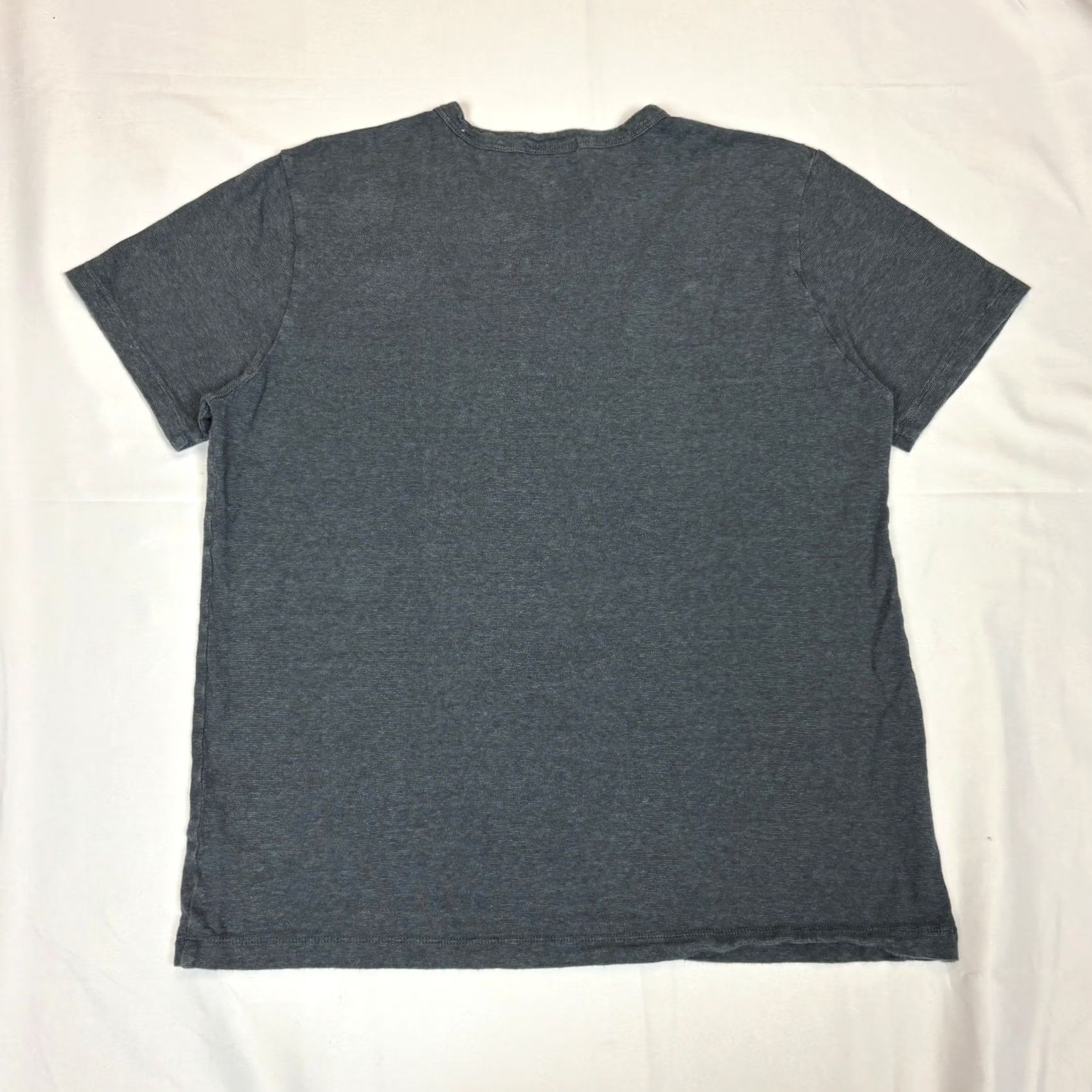 Buck Mason BUCK MASON Shirt Men's L Gray Classic Straight Hem Hemp Cotton Quiet Luxury Size US L / EU 52-54 / 3 - 3 Thumbnail
