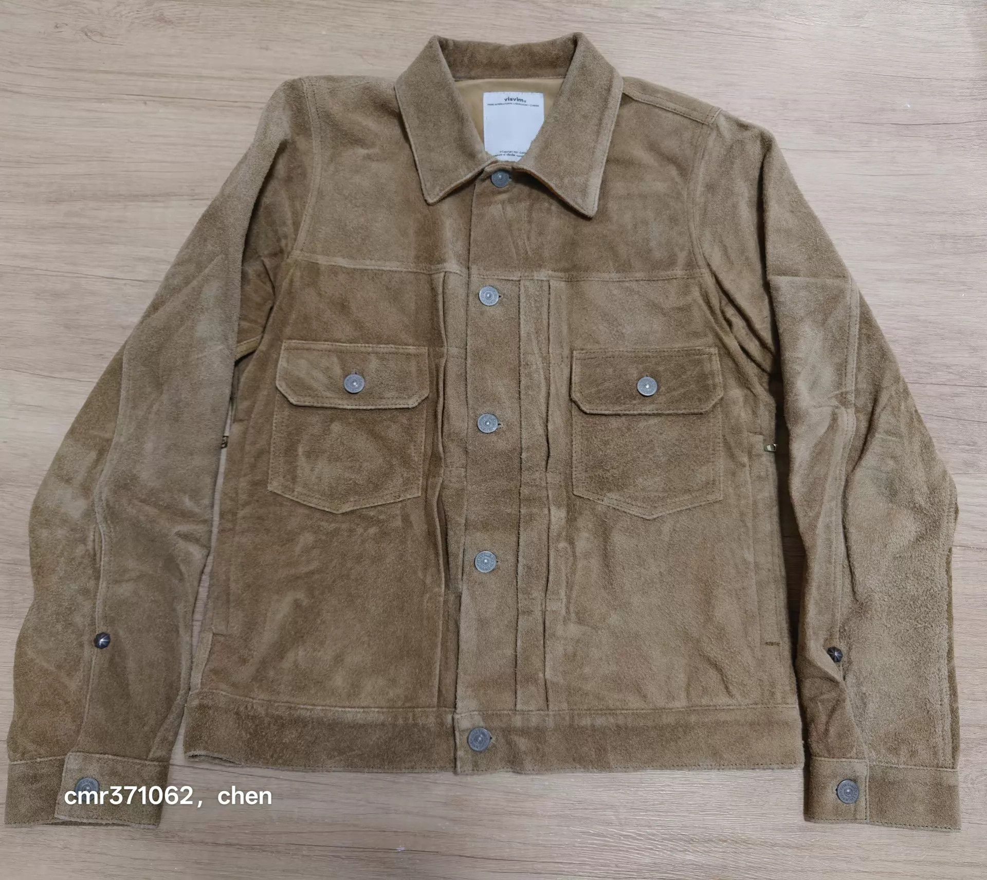 Visvim visvim 17ss 101 Camel Leather Jacket 1 (95 New, Slim) Size US S / EU 44-46 / 1 - 1 Thumbnail