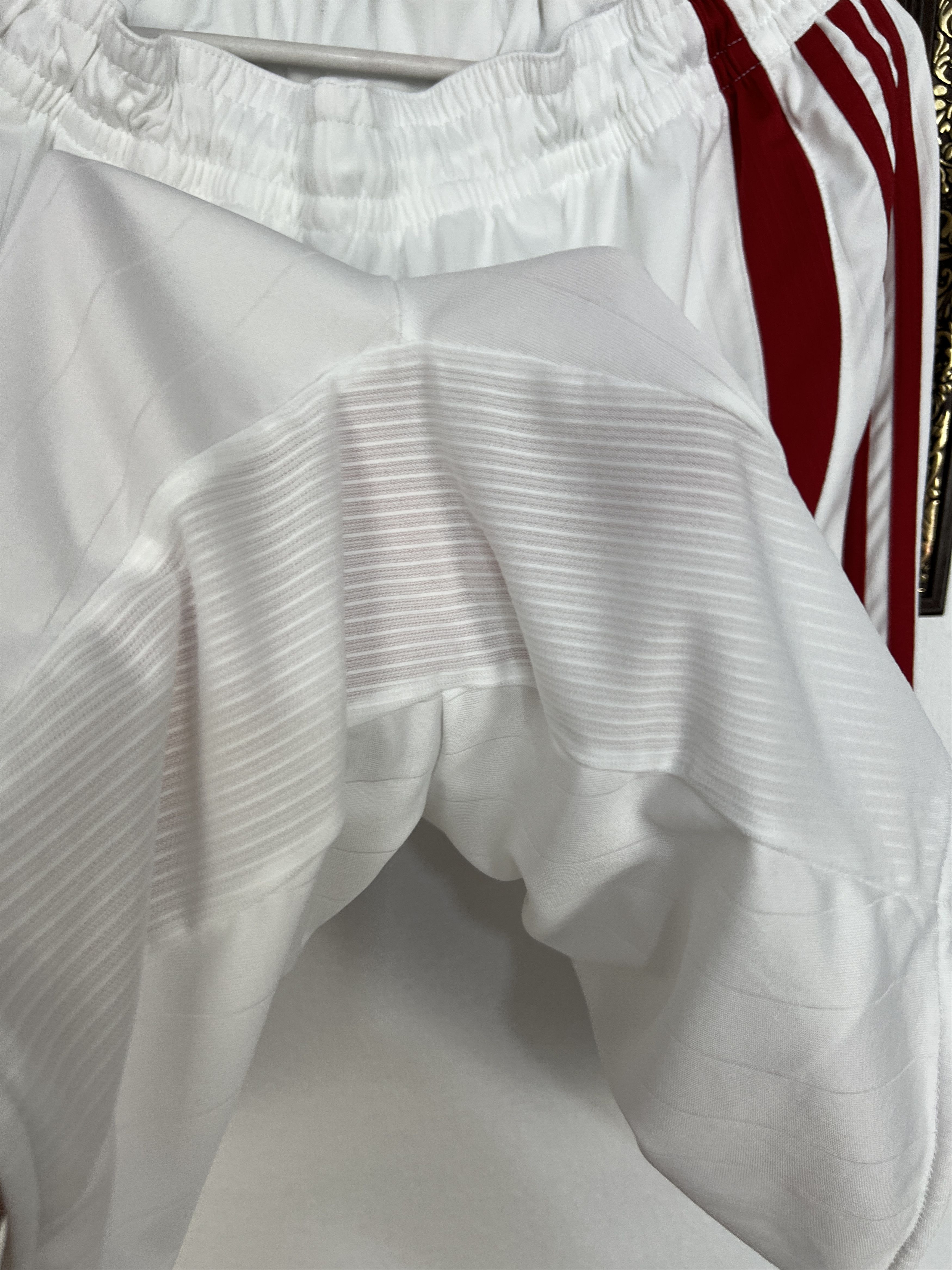 Adidas Vintage Adidas Denmark White Football Shorts Soccer 2XL Size US 38 / EU 54 - 6 Thumbnail