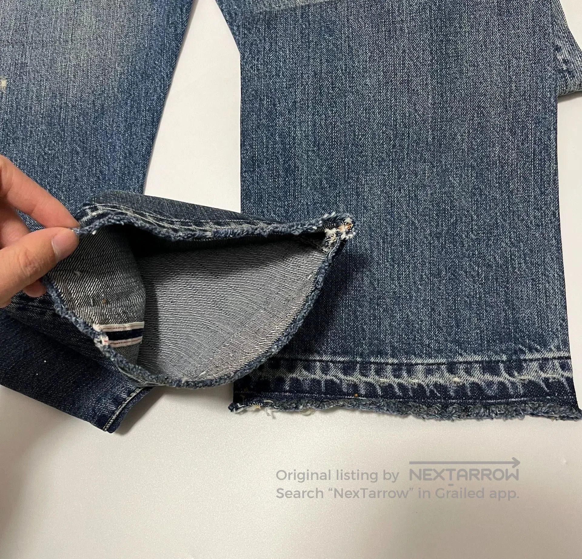 Levi's vintage distressed denim jeans by levi's. Size US 31 - 7 Thumbnail