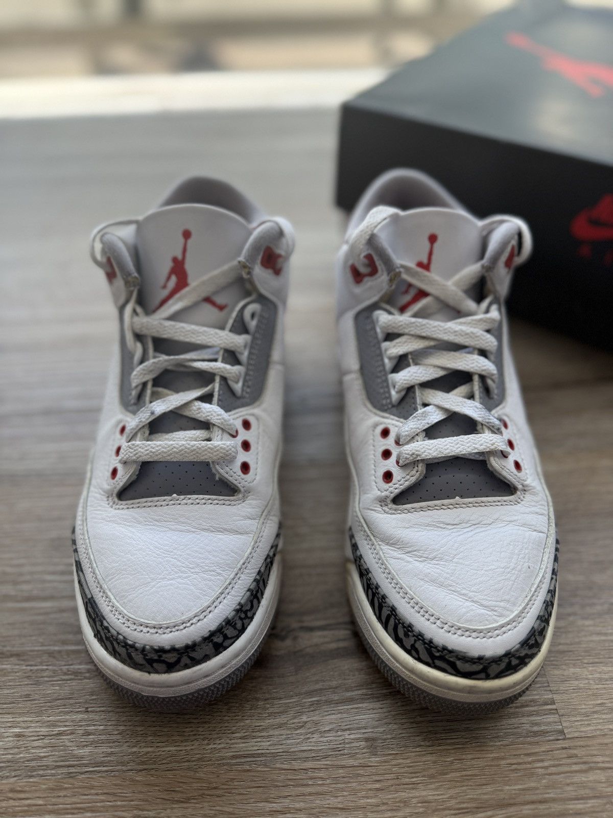Jordan Brand Jordan Retro 3 Fire Red Size US 7 / EU 40 - 3 Thumbnail