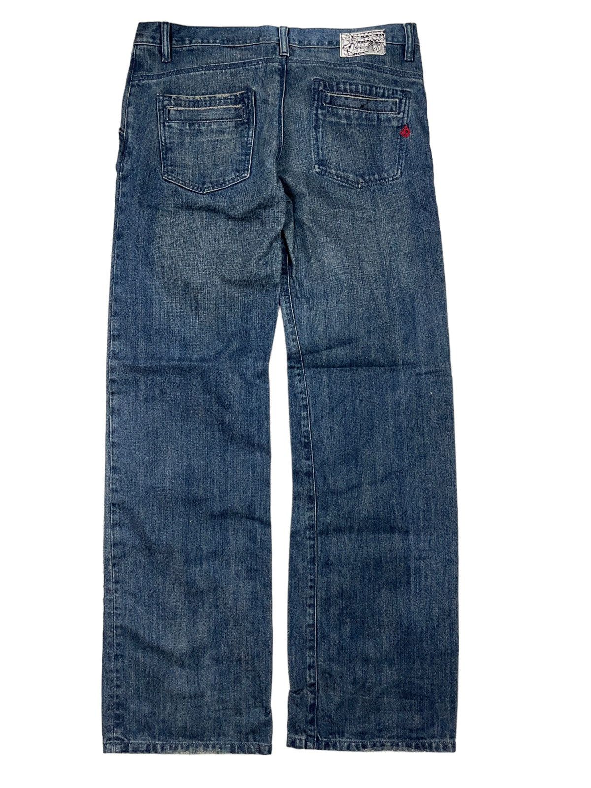 Vintage × Volcom Vintage y2k Volcom Low Rise Jeans Skateboarding Size 33" - 2 Thumbnail