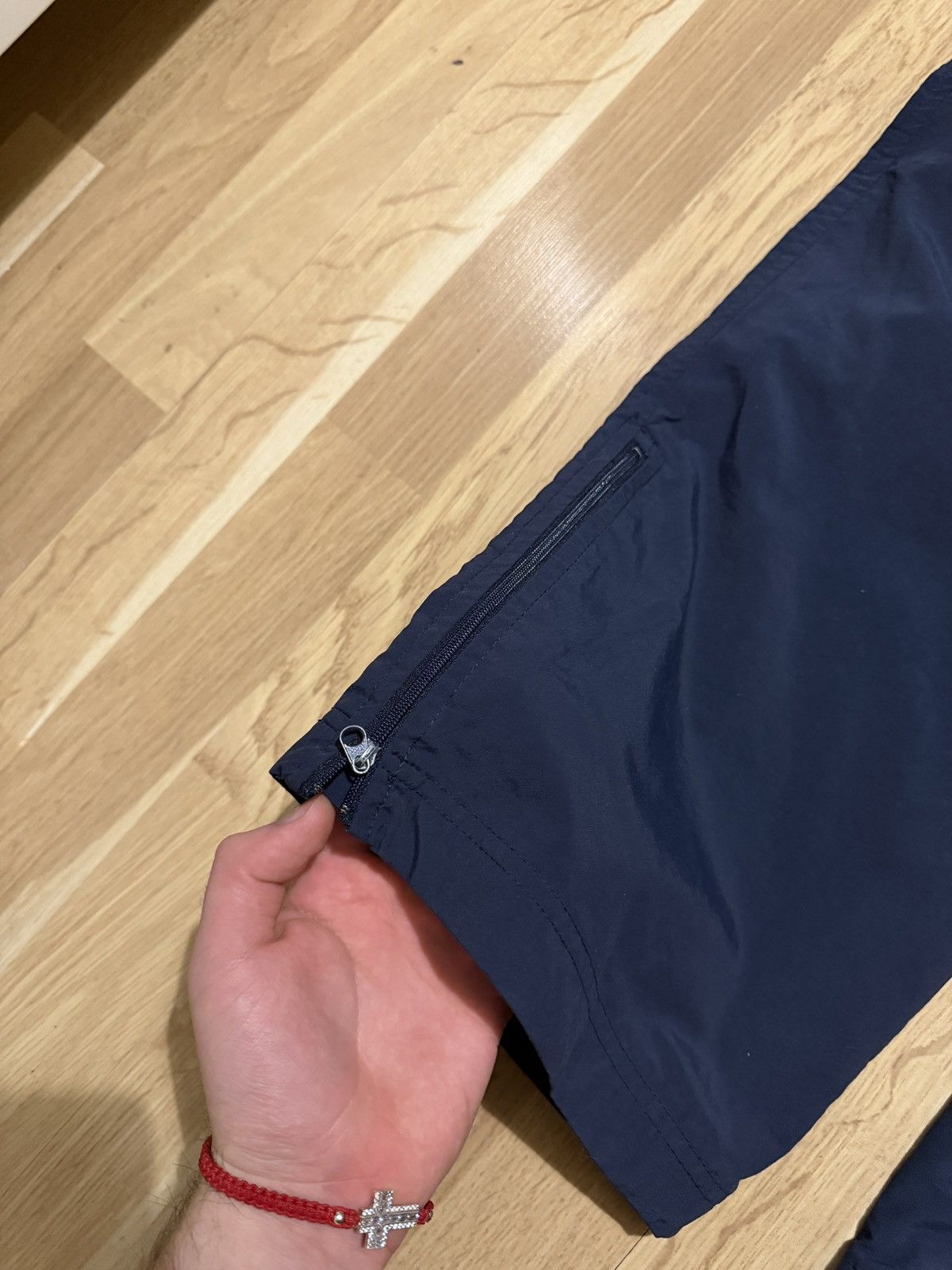 Nike Nike vintage nylon pants drill hype y2k wide blue 2000s Size US 34 / EU 50 - 3 Thumbnail