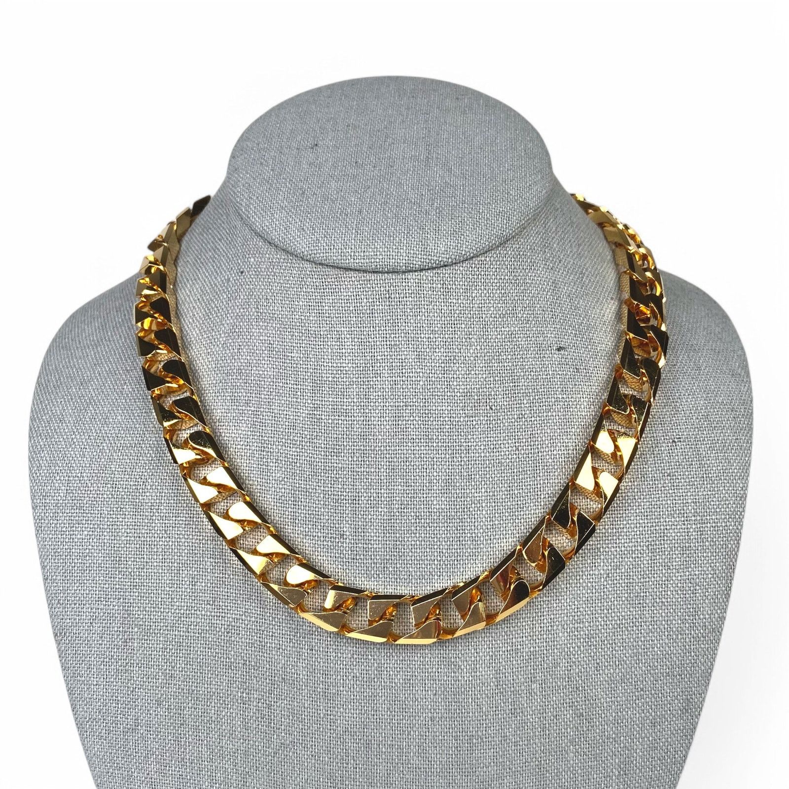 Other Soo Ihn Kim Heavy Chain Necklace Shiny Gold Tone 18 Inches Size ONE SIZE - 11 Thumbnail