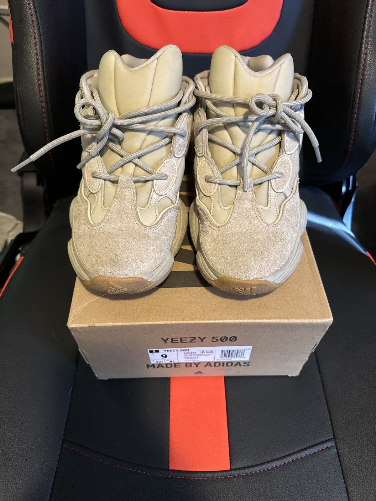 Adidas × Yeezy Yeezy 500 Stone Size US 9 / EU 42 - 1 Thumbnail