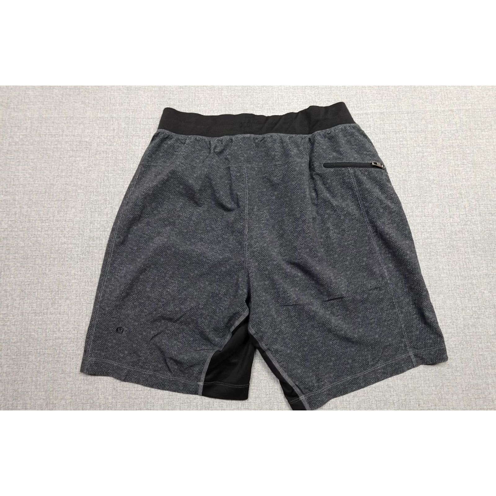 Lululemon Lululemon Gray Performance Stretch Running Athletic Comfort Short Mens M Size US 28 / EU 44 - 4 Thumbnail