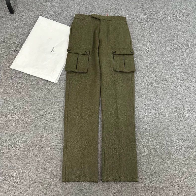 Thom Browne Thom Browne Wool Pocket Cargo Pants-dmc Size US 32 / EU 48 - 1 Thumbnail