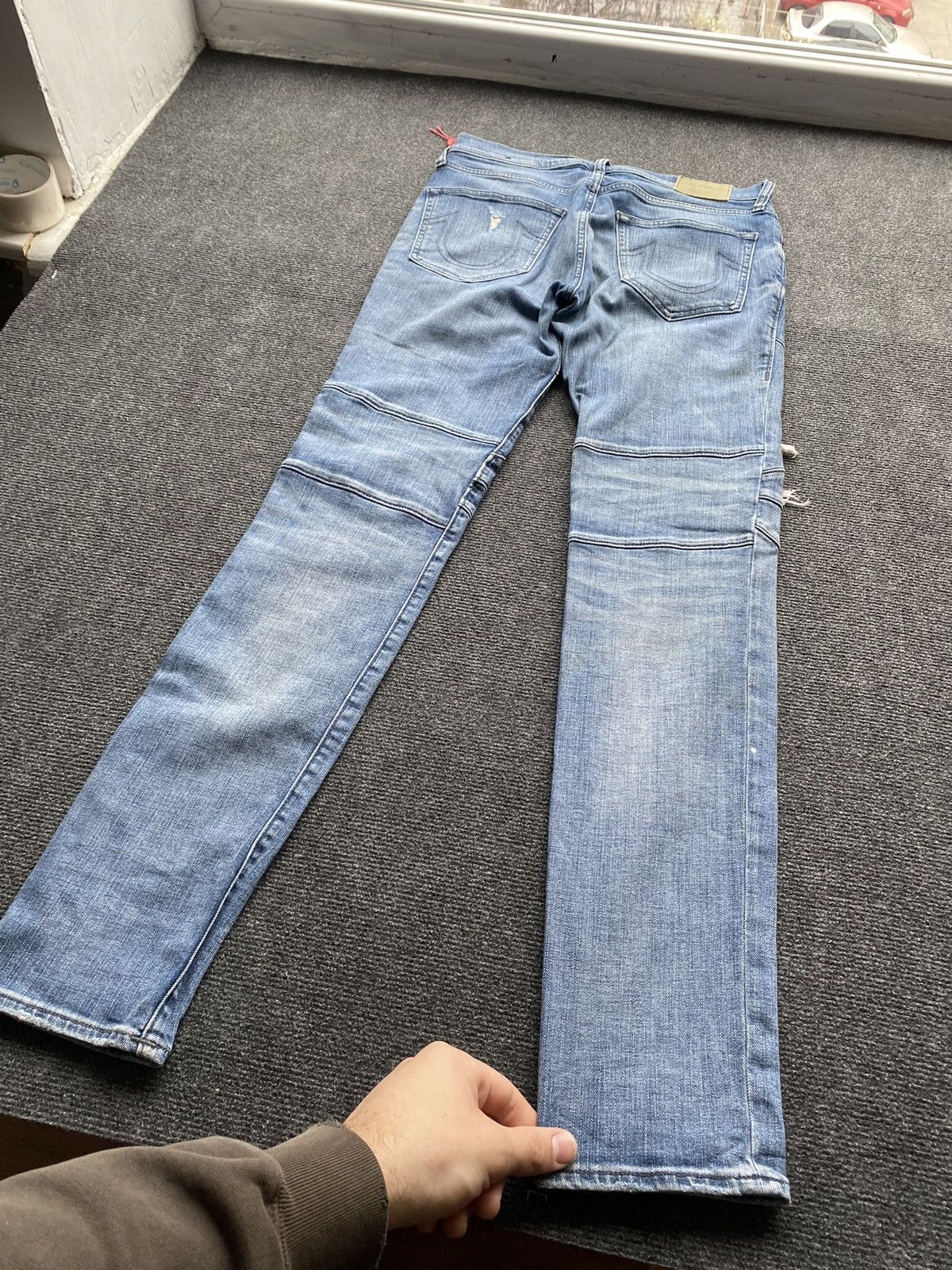 True Religion 🔥Opium Punk True Religion Rocco Relaxed Skinny distressed 30 Size US 30 / EU 46 - 14 Thumbnail