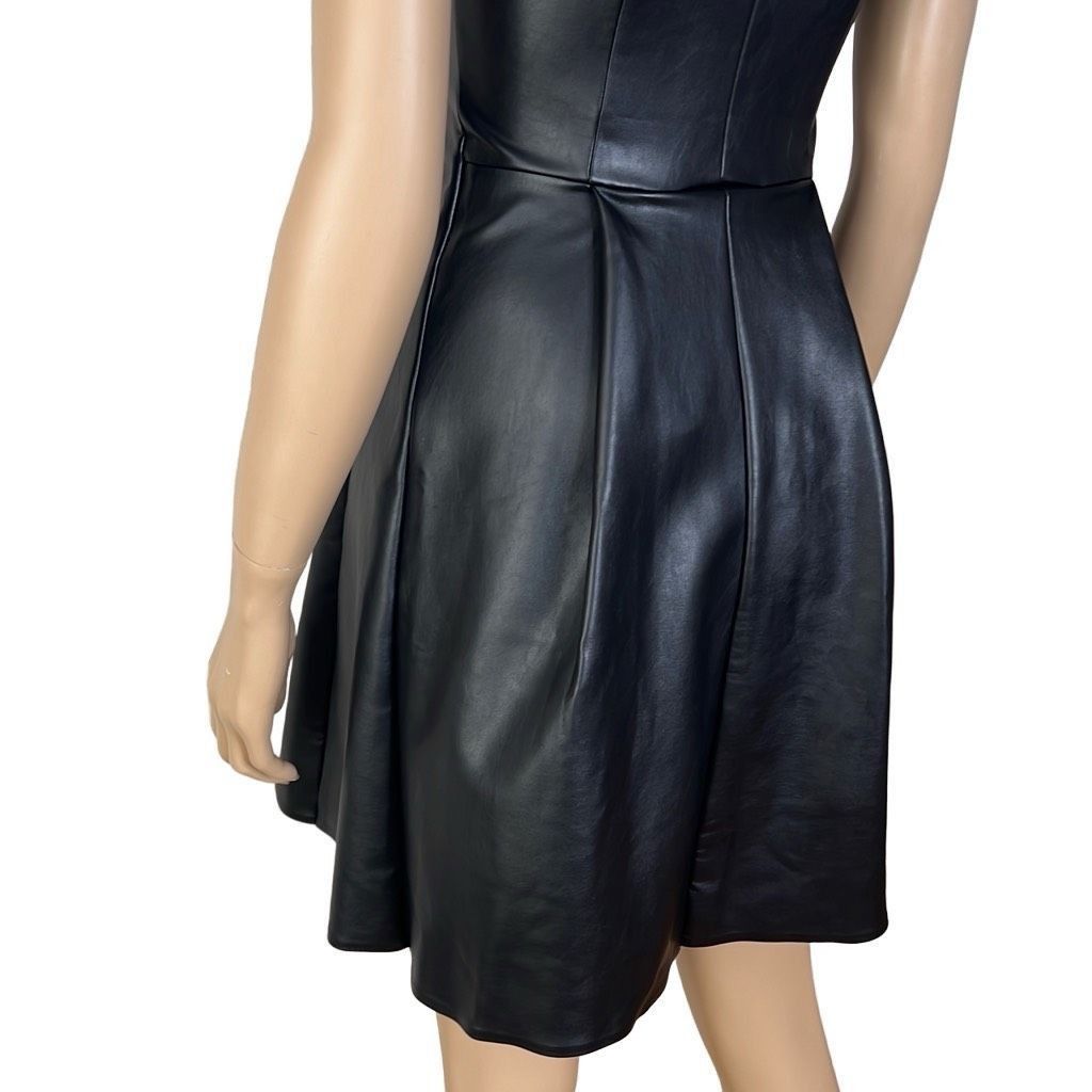 Wolford NWT Wolford Jenna Faux Vegan Leather Sleeveless Dress 8 Size M / US 6-8 / IT 42-44 - 7 Thumbnail