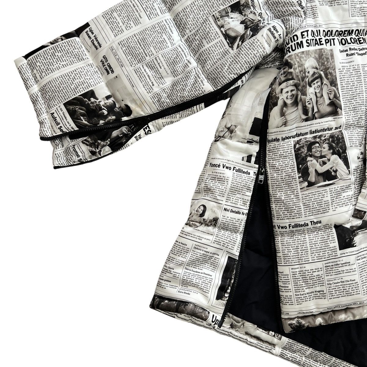 Balenciaga BALENCIAGA Newspaper Puffer Jacket Size US L / EU 52-54 / 3 - 4 Thumbnail